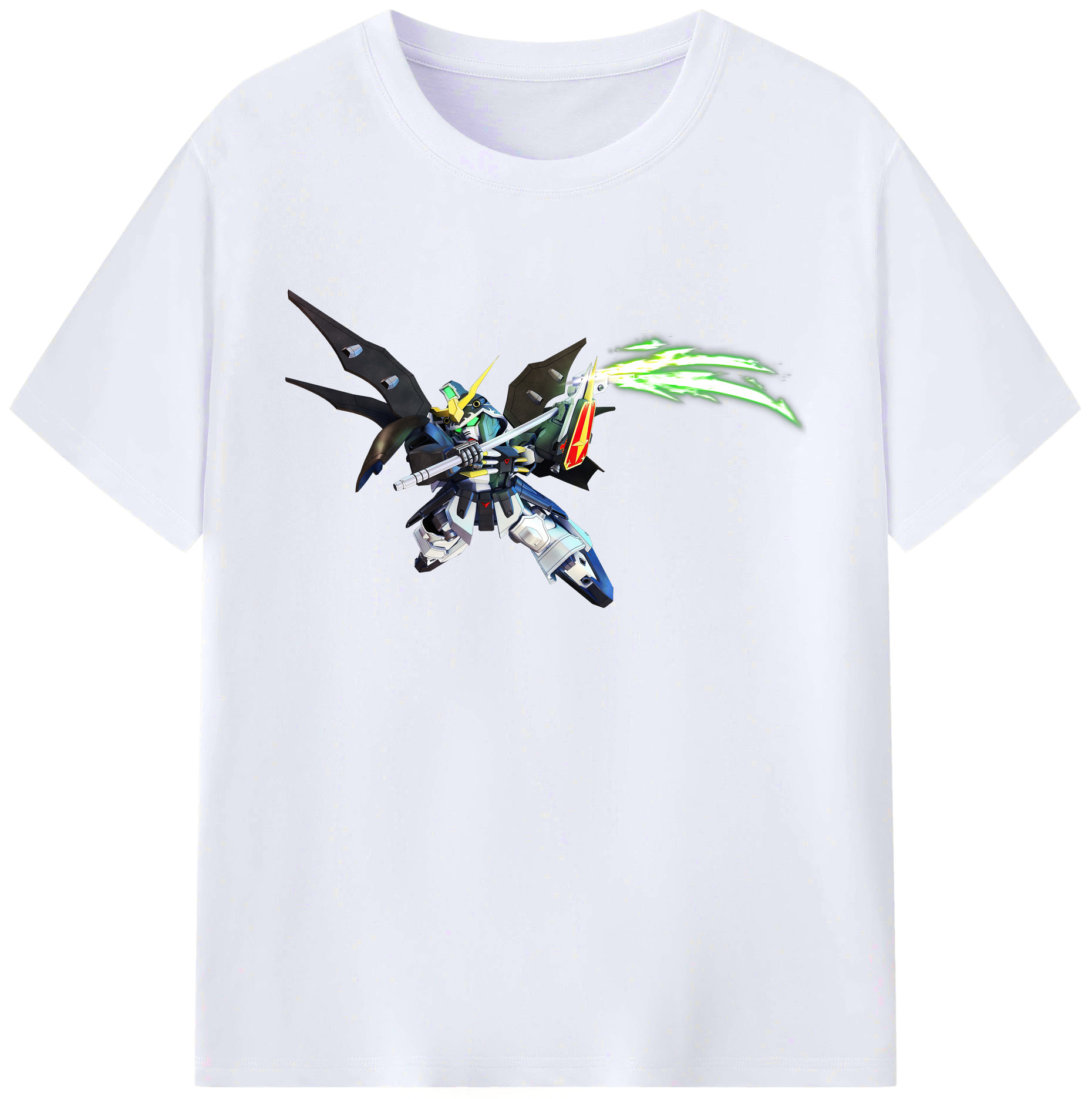 （画像用） 機動戦士ガンダム Mobile Suit Gundam 綿100％ メンズ半袖Tシャツ｜肌触りやわらか＆通気性