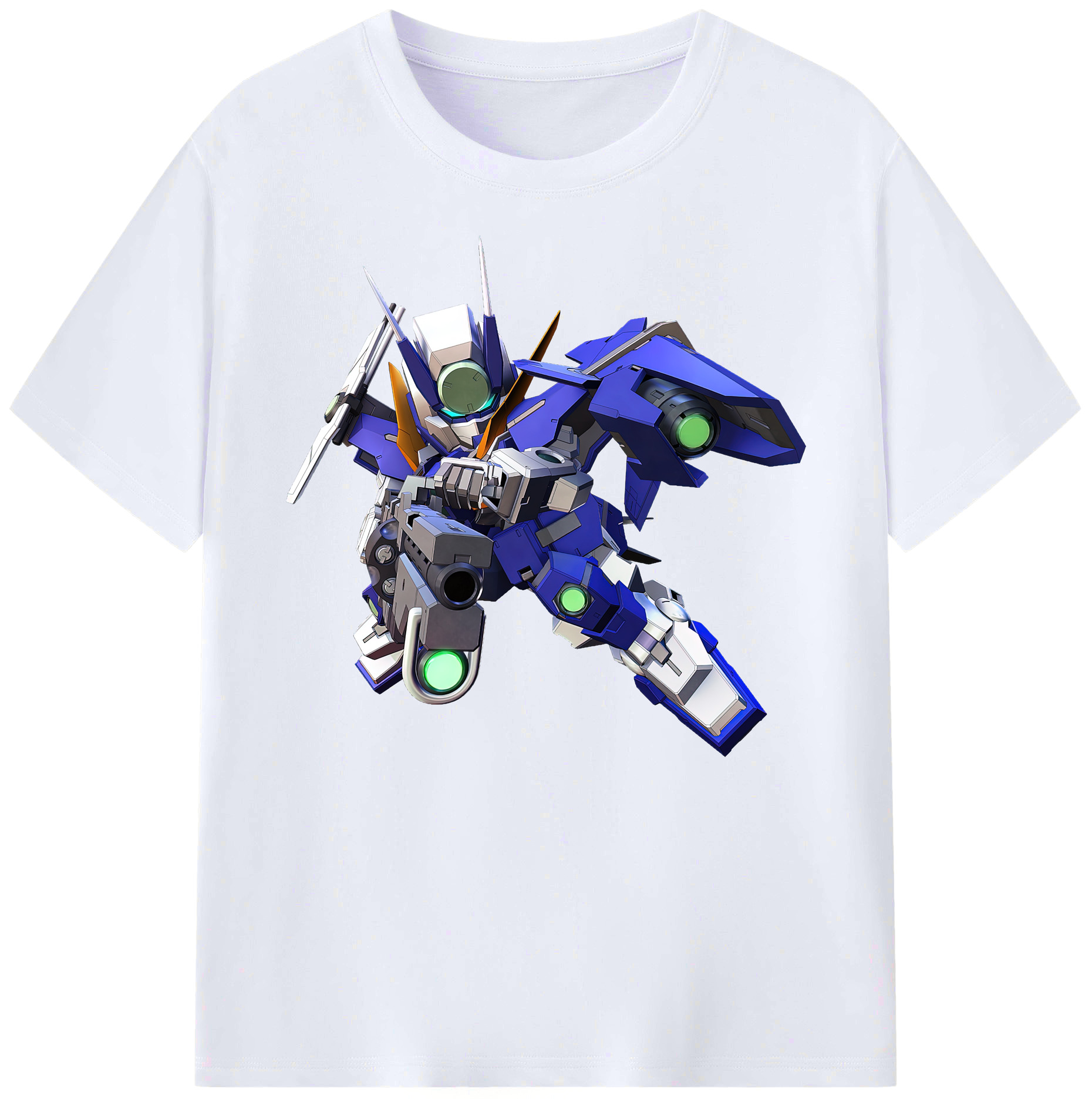 （画像用） 機動戦士ガンダム Mobile Suit Gundam 綿100％ メンズ半袖Tシャツ｜肌触りやわらか＆通気性