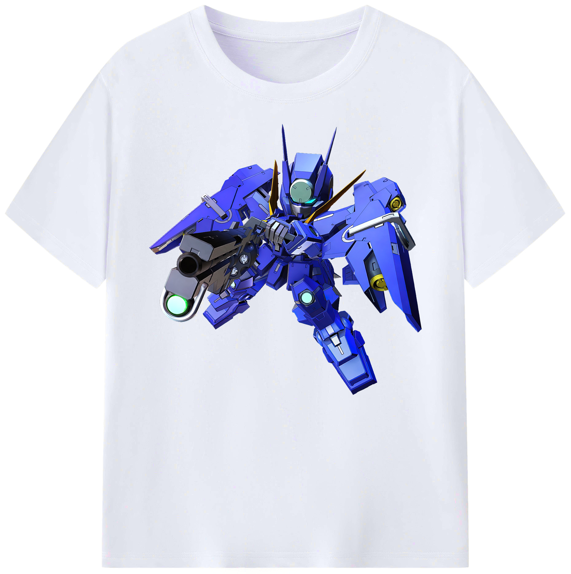 （画像用） 機動戦士ガンダム Mobile Suit Gundam 綿100％ メンズ半袖Tシャツ｜肌触りやわらか＆通気性