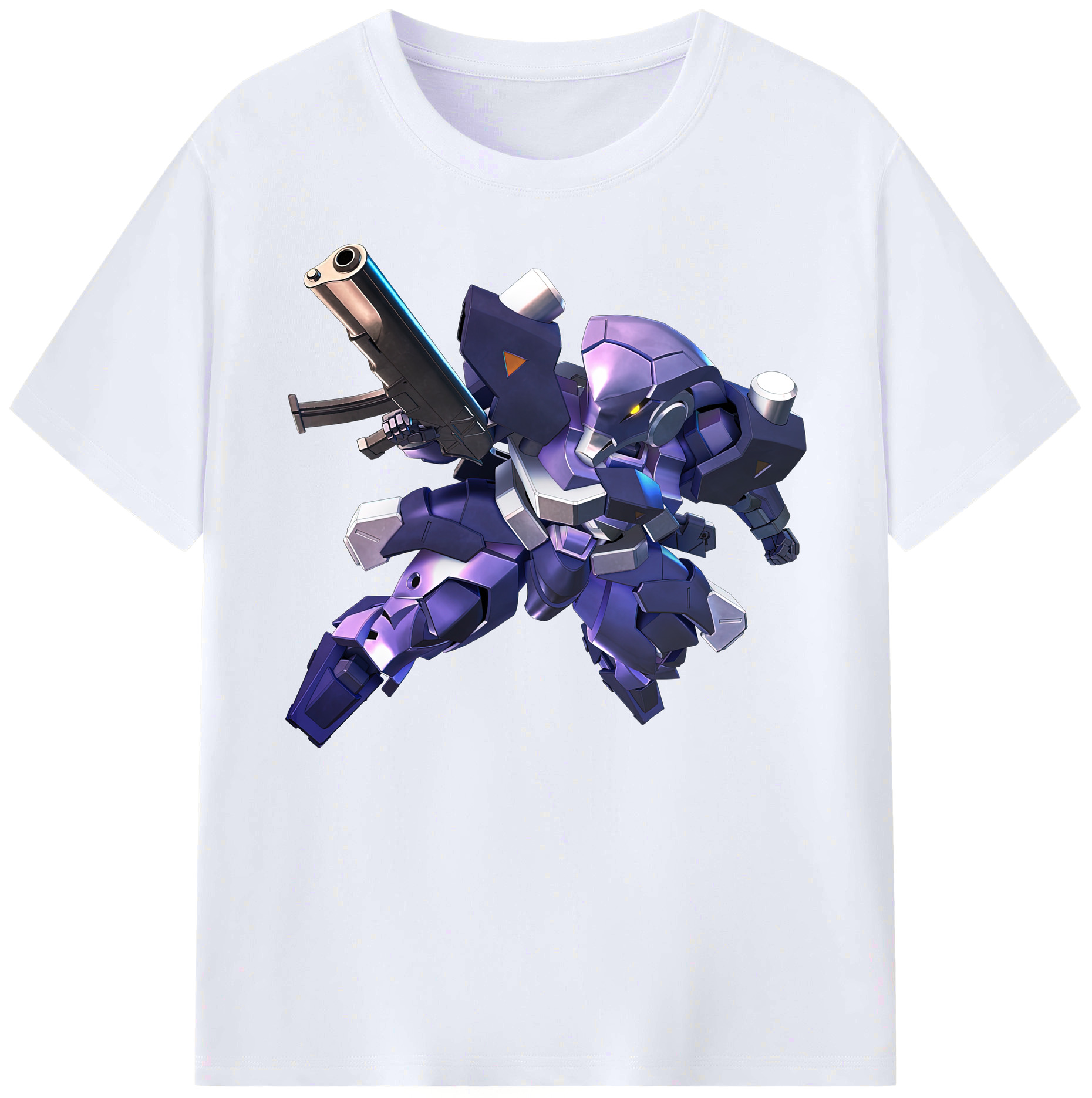（画像用） 機動戦士ガンダム Mobile Suit Gundam 綿100％ メンズ半袖Tシャツ｜肌触りやわらか＆通気性