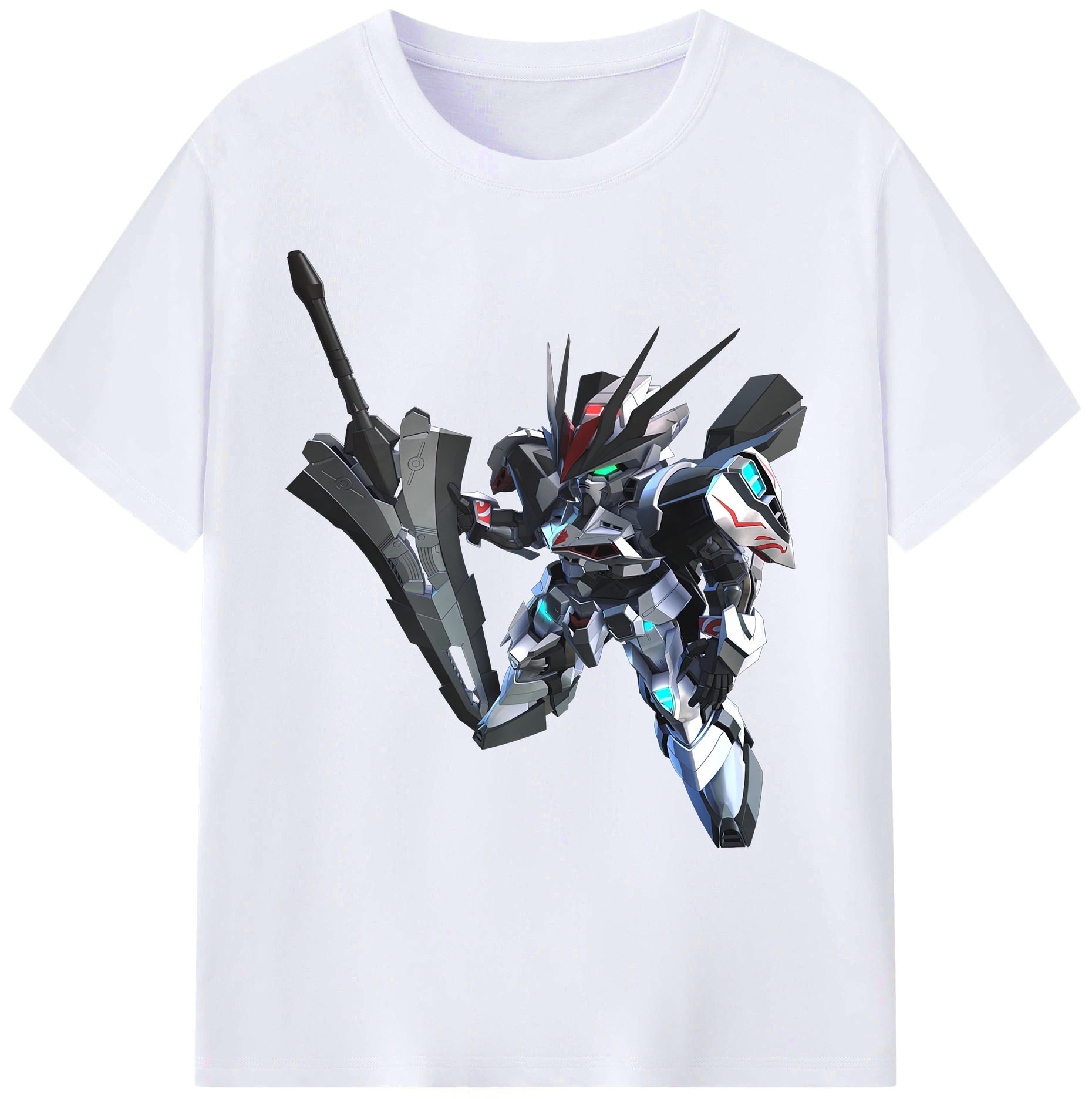 （画像用） 機動戦士ガンダム Mobile Suit Gundam 綿100％ メンズ半袖Tシャツ｜肌触りやわらか＆通気性