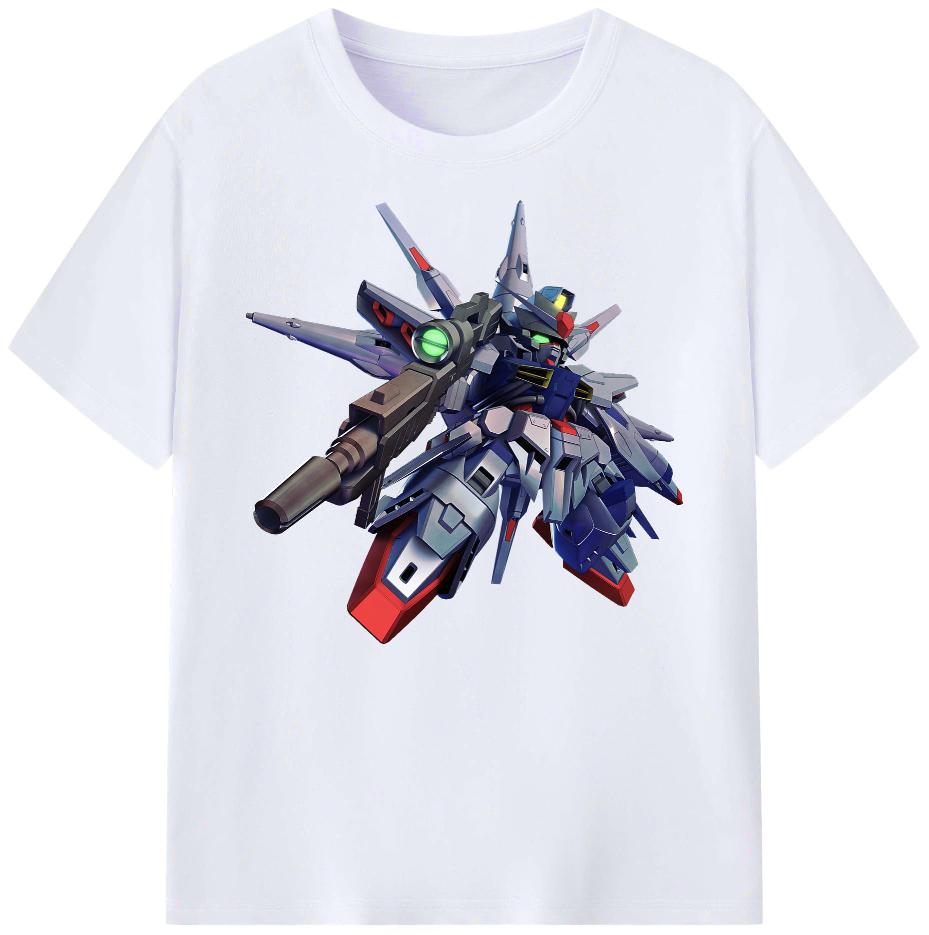 （画像用） 機動戦士ガンダム Mobile Suit Gundam 綿100％ メンズ半袖Tシャツ｜肌触りやわらか＆通気性
