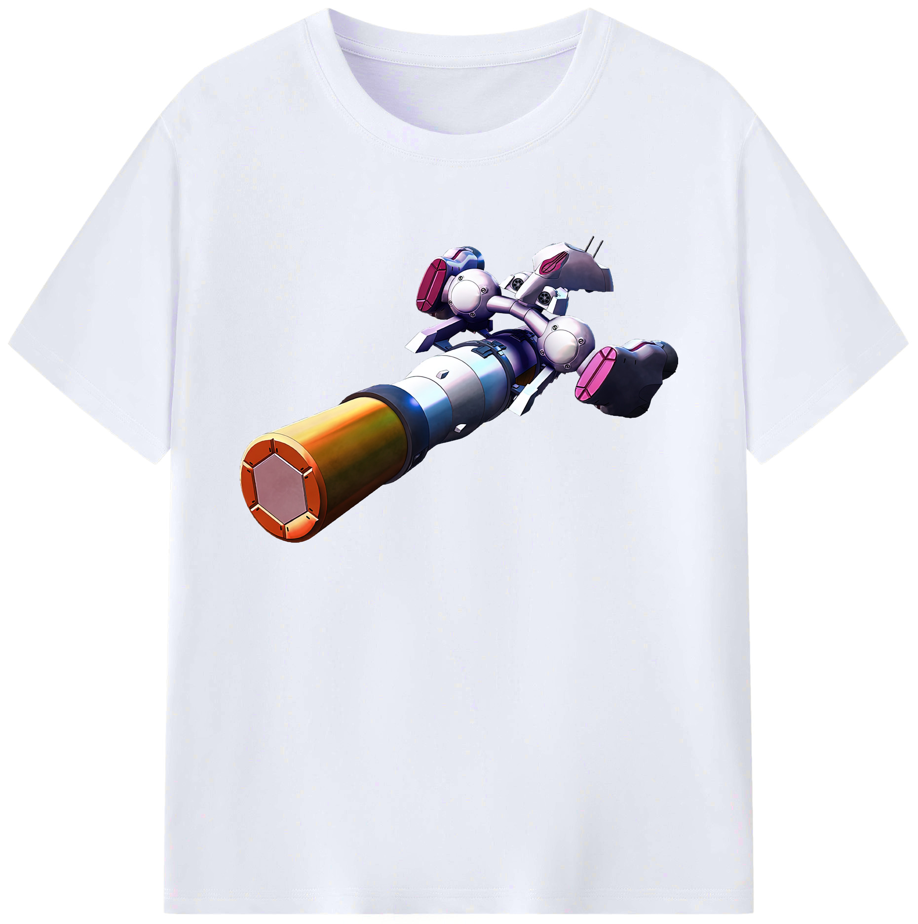 （画像用） 機動戦士ガンダム Mobile Suit Gundam 綿100％ メンズ半袖Tシャツ｜肌触りやわらか＆通気性