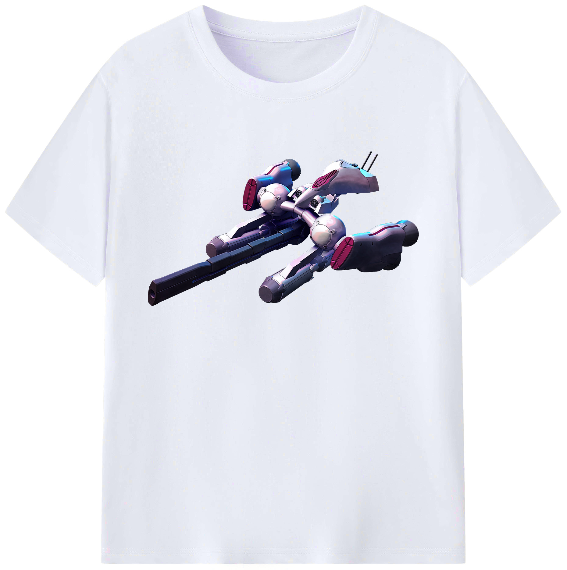 （画像用） 機動戦士ガンダム Mobile Suit Gundam 綿100％ メンズ半袖Tシャツ｜肌触りやわらか＆通気性