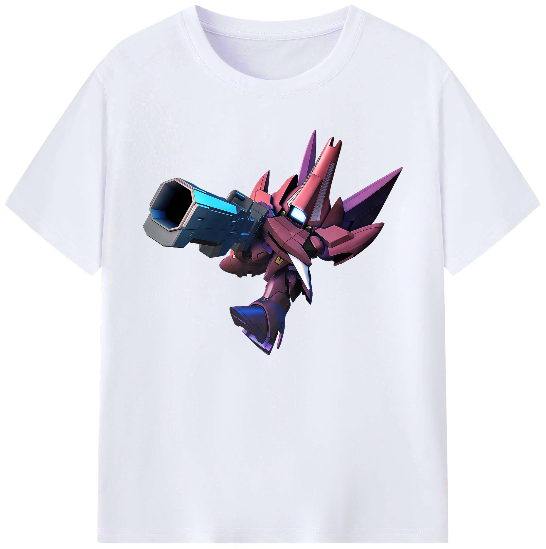 （画像用） 機動戦士ガンダム Mobile Suit Gundam 綿100％ メンズ半袖Tシャツ｜肌触りやわらか＆通気性