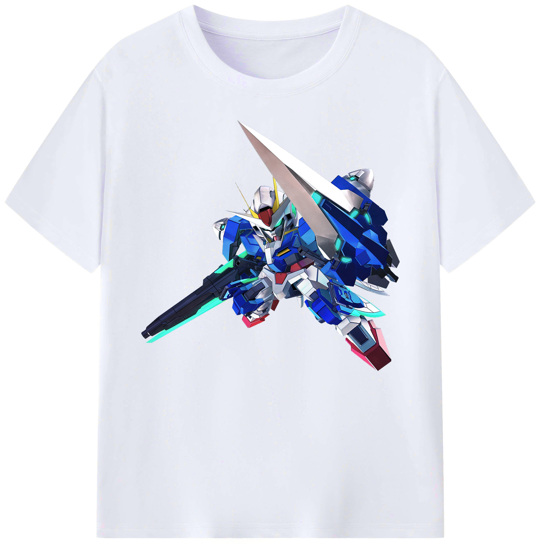 （画像用） 機動戦士ガンダム Mobile Suit Gundam 綿100％ メンズ半袖Tシャツ｜肌触りやわらか＆通気性