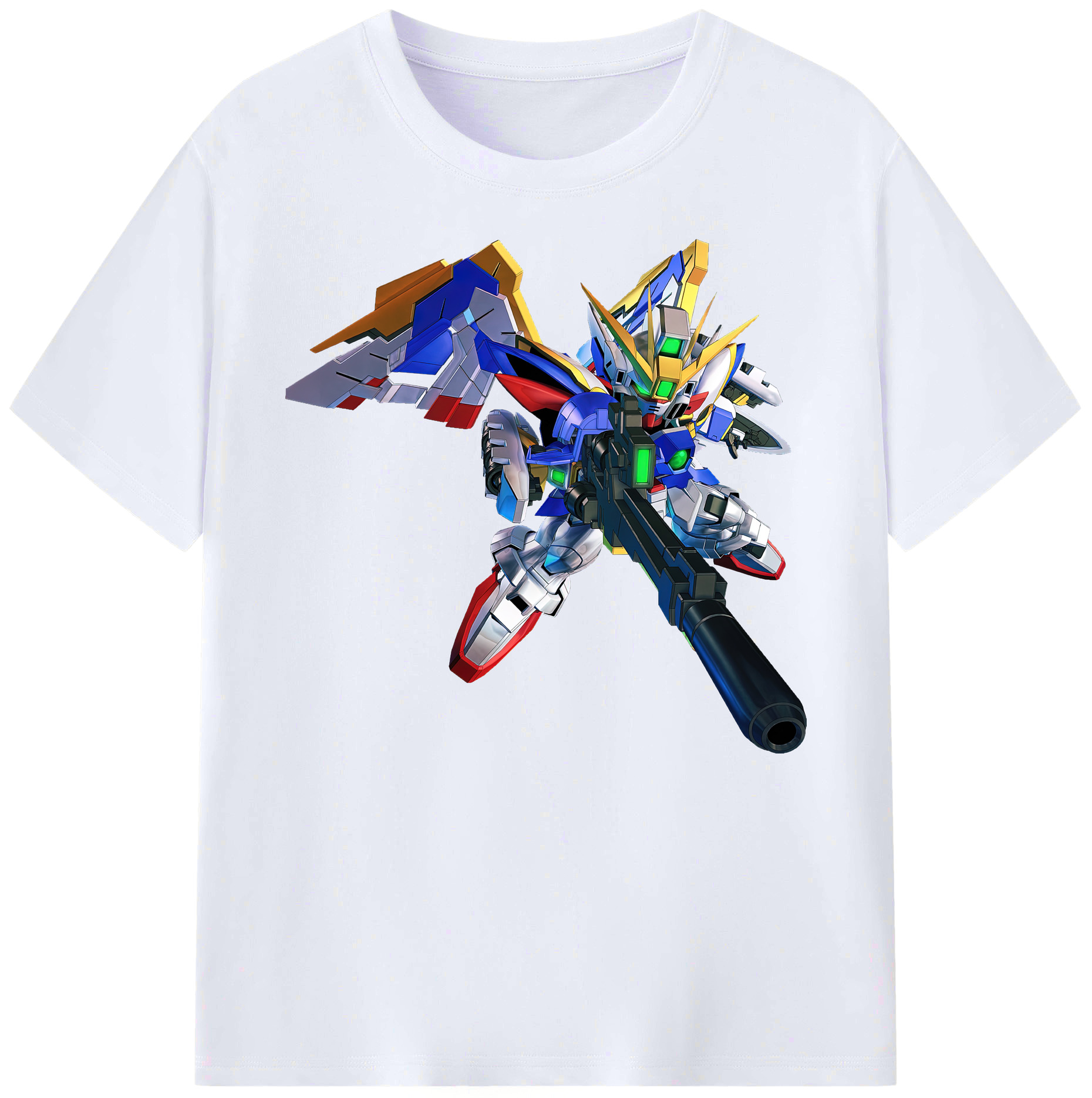 （画像用） 機動戦士ガンダム Mobile Suit Gundam 綿100％ メンズ半袖Tシャツ｜肌触りやわらか＆通気性