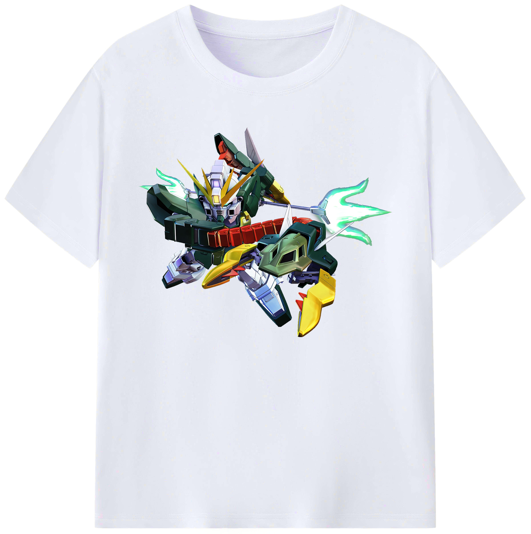 （画像用） 機動戦士ガンダム Mobile Suit Gundam 綿100％ メンズ半袖Tシャツ｜肌触りやわらか＆通気性