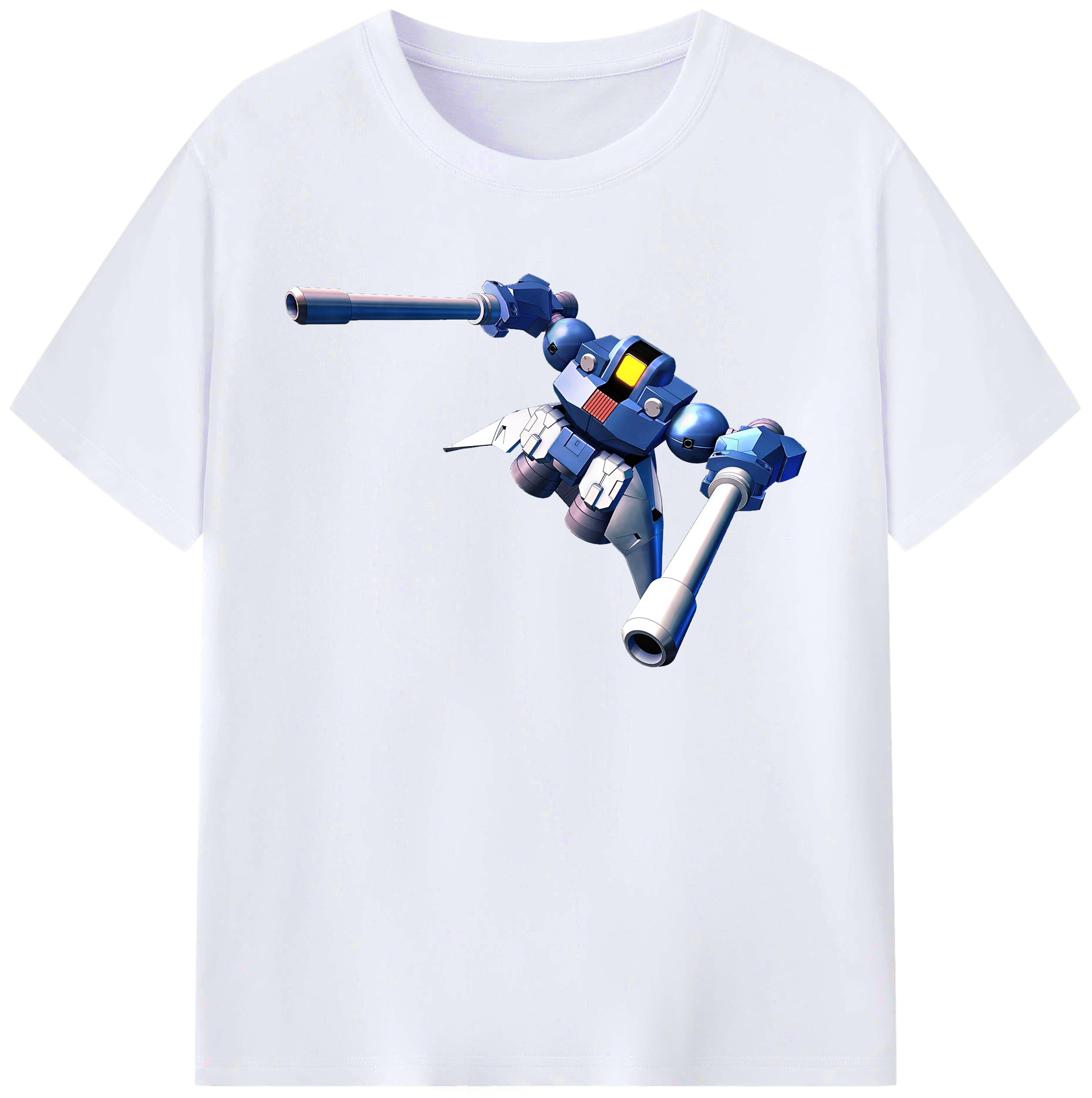 （画像用） 機動戦士ガンダム Mobile Suit Gundam 綿100％ メンズ半袖Tシャツ｜肌触りやわらか＆通気性