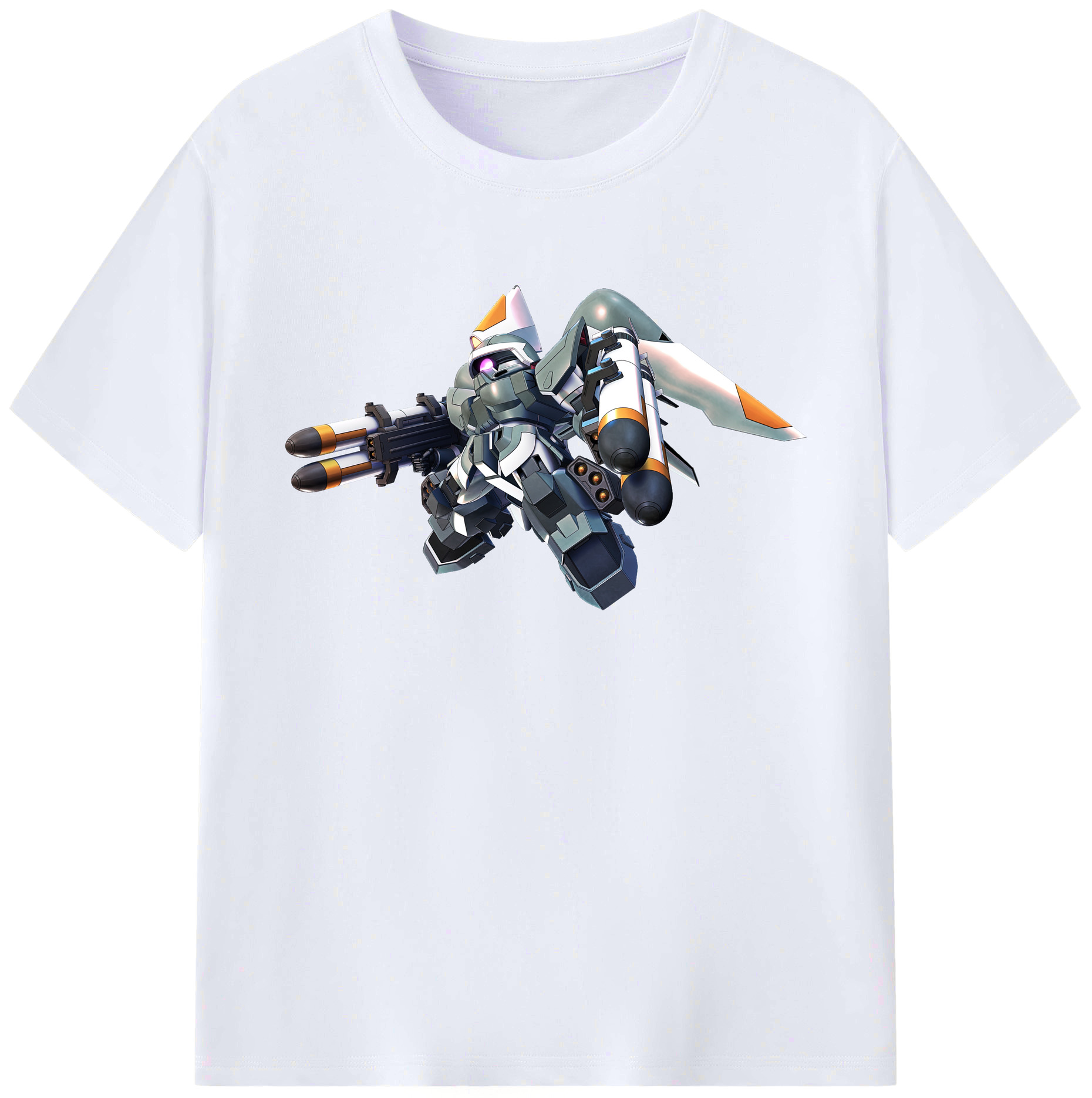 （画像用） 機動戦士ガンダム Mobile Suit Gundam 綿100％ メンズ半袖Tシャツ｜肌触りやわらか＆通気性