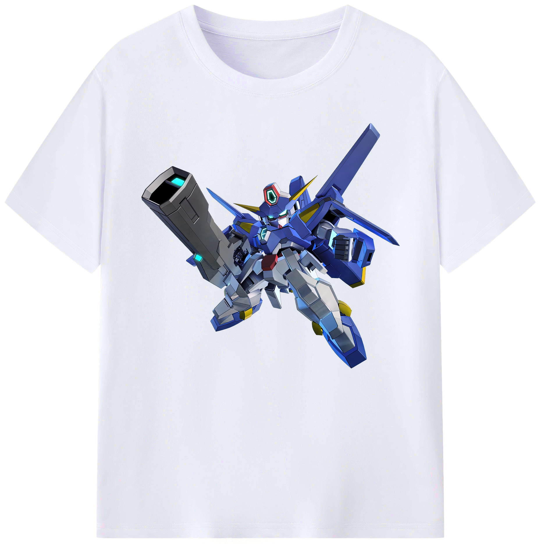 （画像用） 機動戦士ガンダム Mobile Suit Gundam 綿100％ メンズ半袖Tシャツ｜肌触りやわらか＆通気性