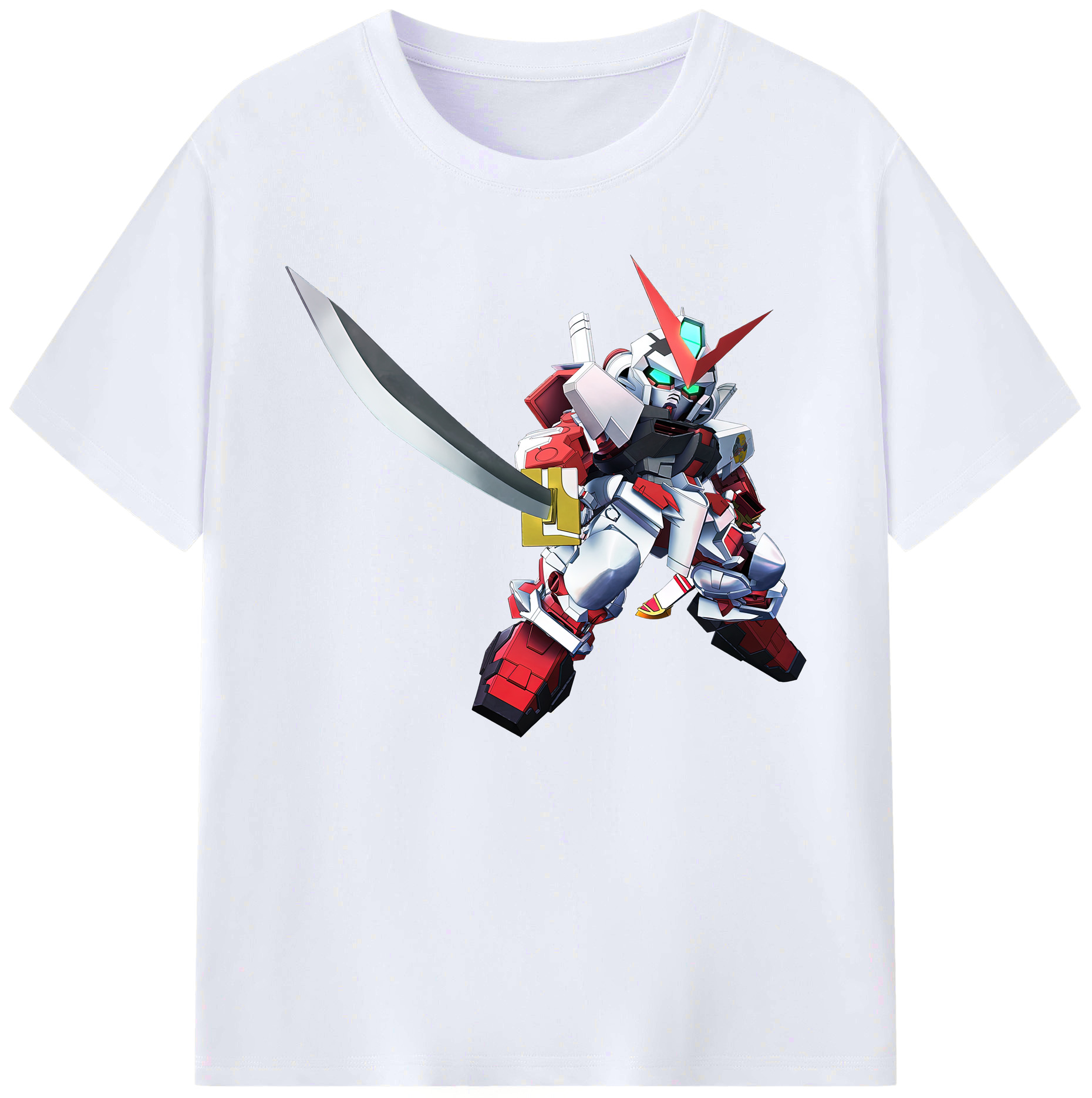 （画像用） 機動戦士ガンダム Mobile Suit Gundam 綿100％ メンズ半袖Tシャツ｜肌触りやわらか＆通気性