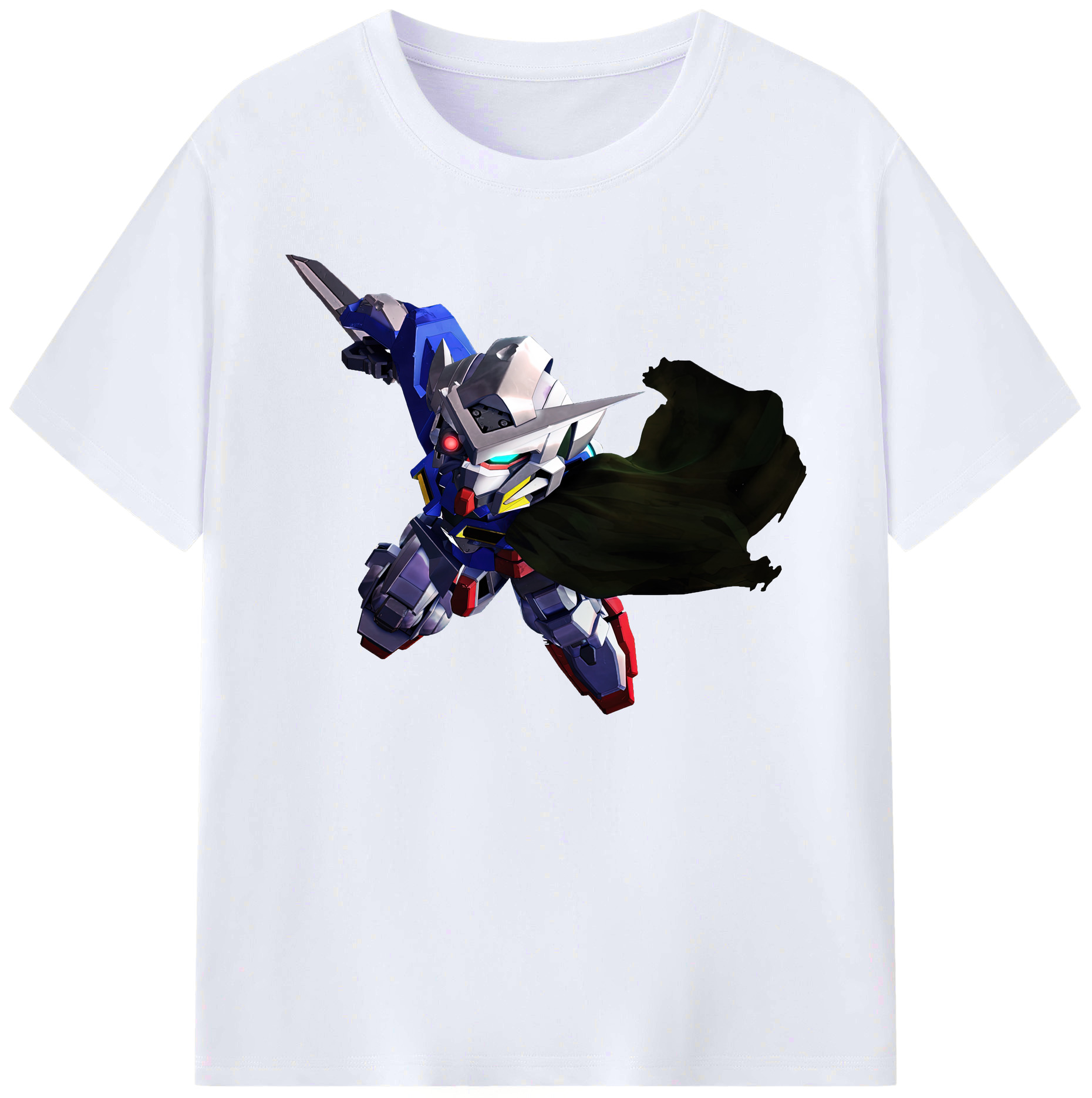 （画像用） 機動戦士ガンダム Mobile Suit Gundam 綿100％ メンズ半袖Tシャツ｜肌触りやわらか＆通気性