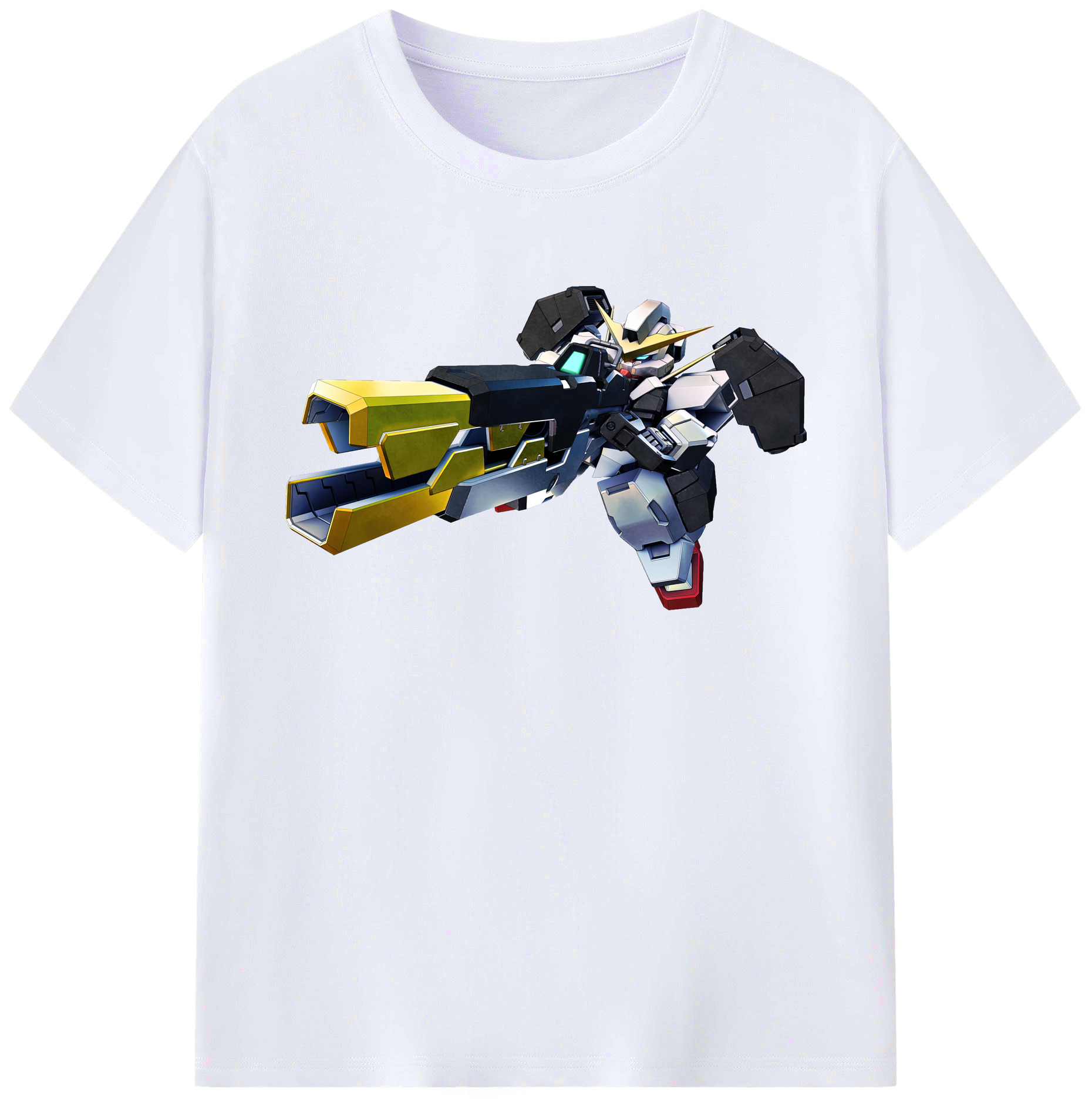 （画像用） 機動戦士ガンダム Mobile Suit Gundam 綿100％ メンズ半袖Tシャツ｜肌触りやわらか＆通気性
