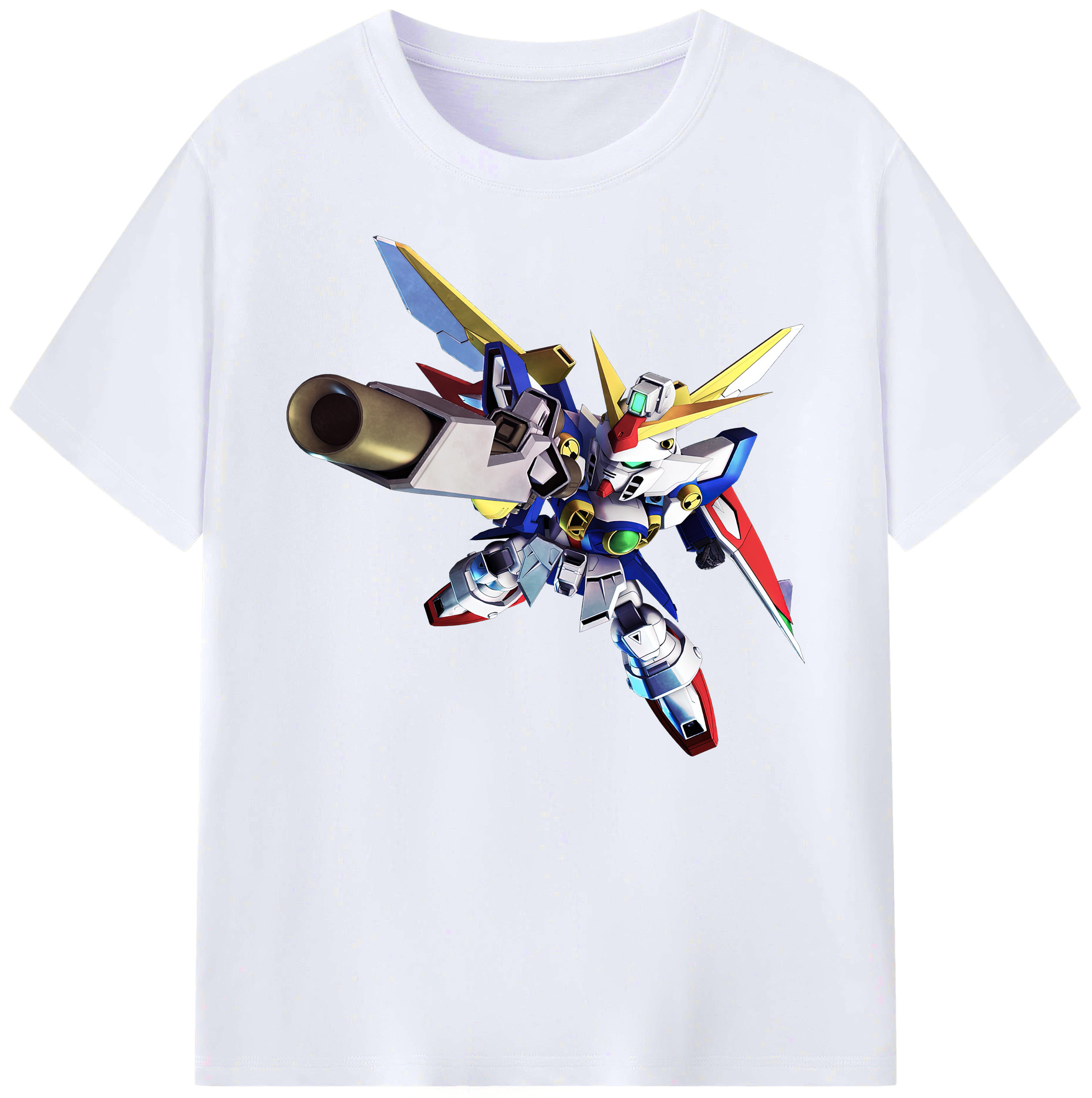 （画像用） 機動戦士ガンダム Mobile Suit Gundam 綿100％ メンズ半袖Tシャツ｜肌触りやわらか＆通気性