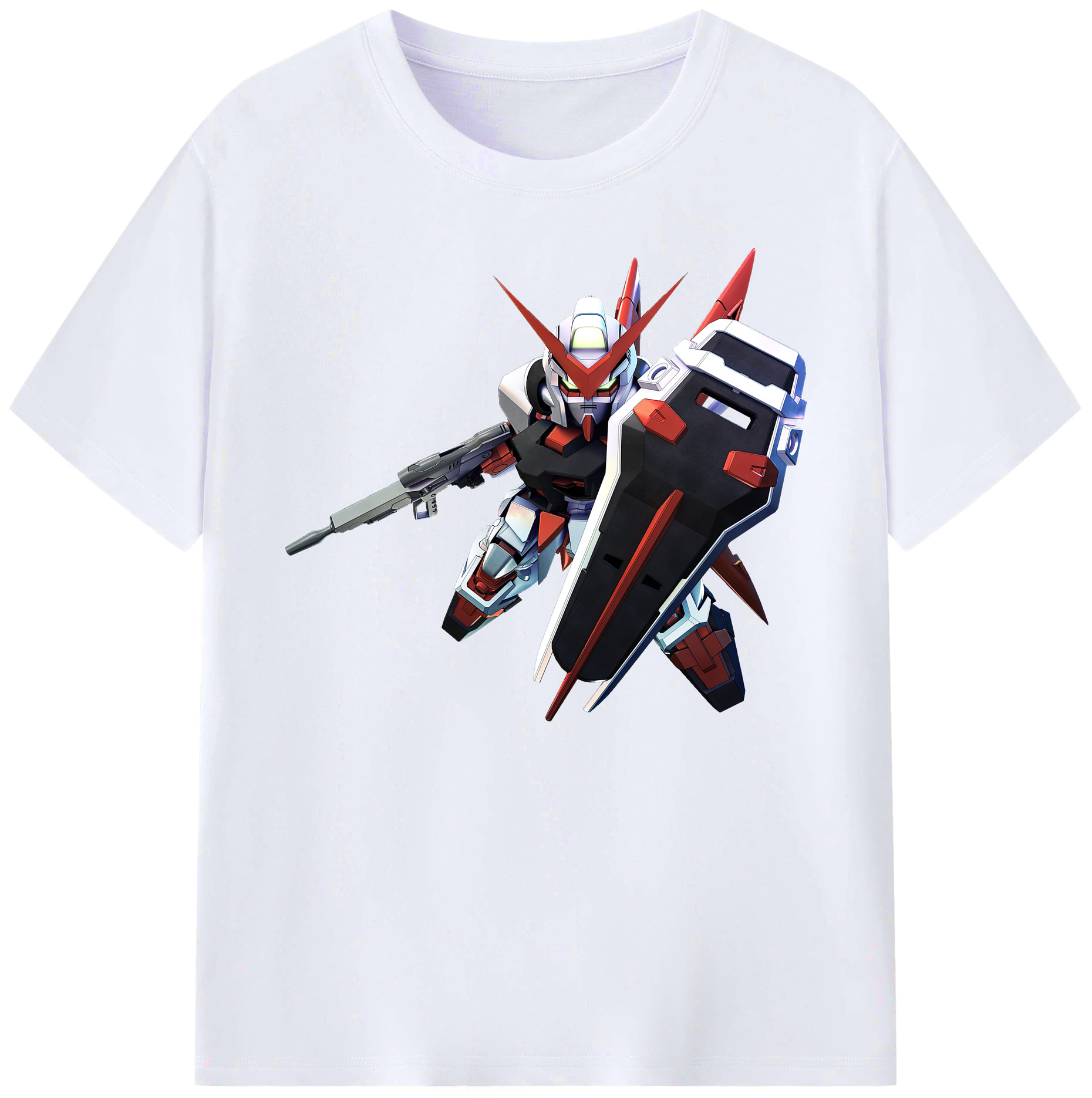 （画像用） 機動戦士ガンダム Mobile Suit Gundam 綿100％ メンズ半袖Tシャツ｜肌触りやわらか＆通気性