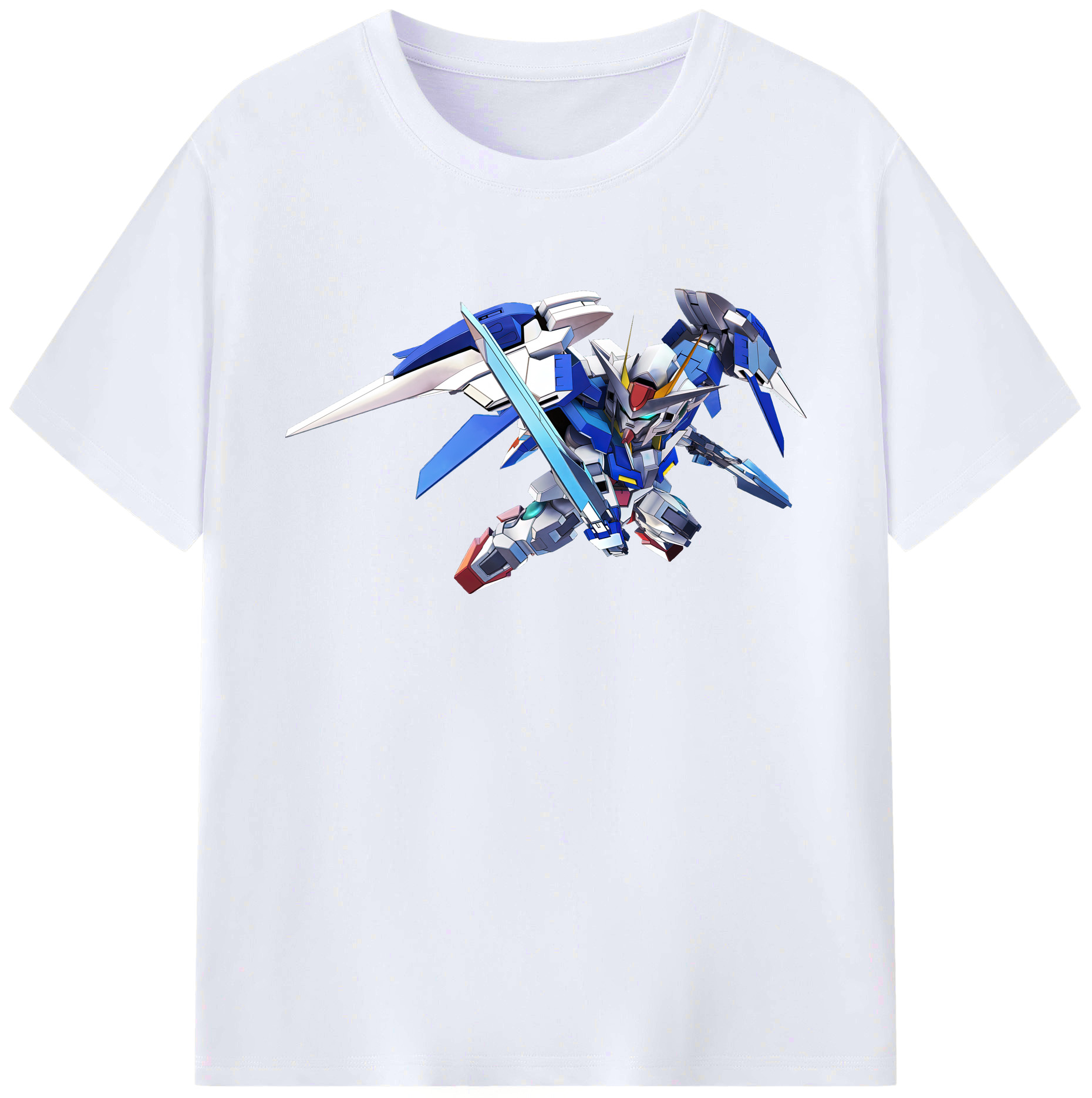 （画像用） 機動戦士ガンダム Mobile Suit Gundam 綿100％ メンズ半袖Tシャツ｜肌触りやわらか＆通気性