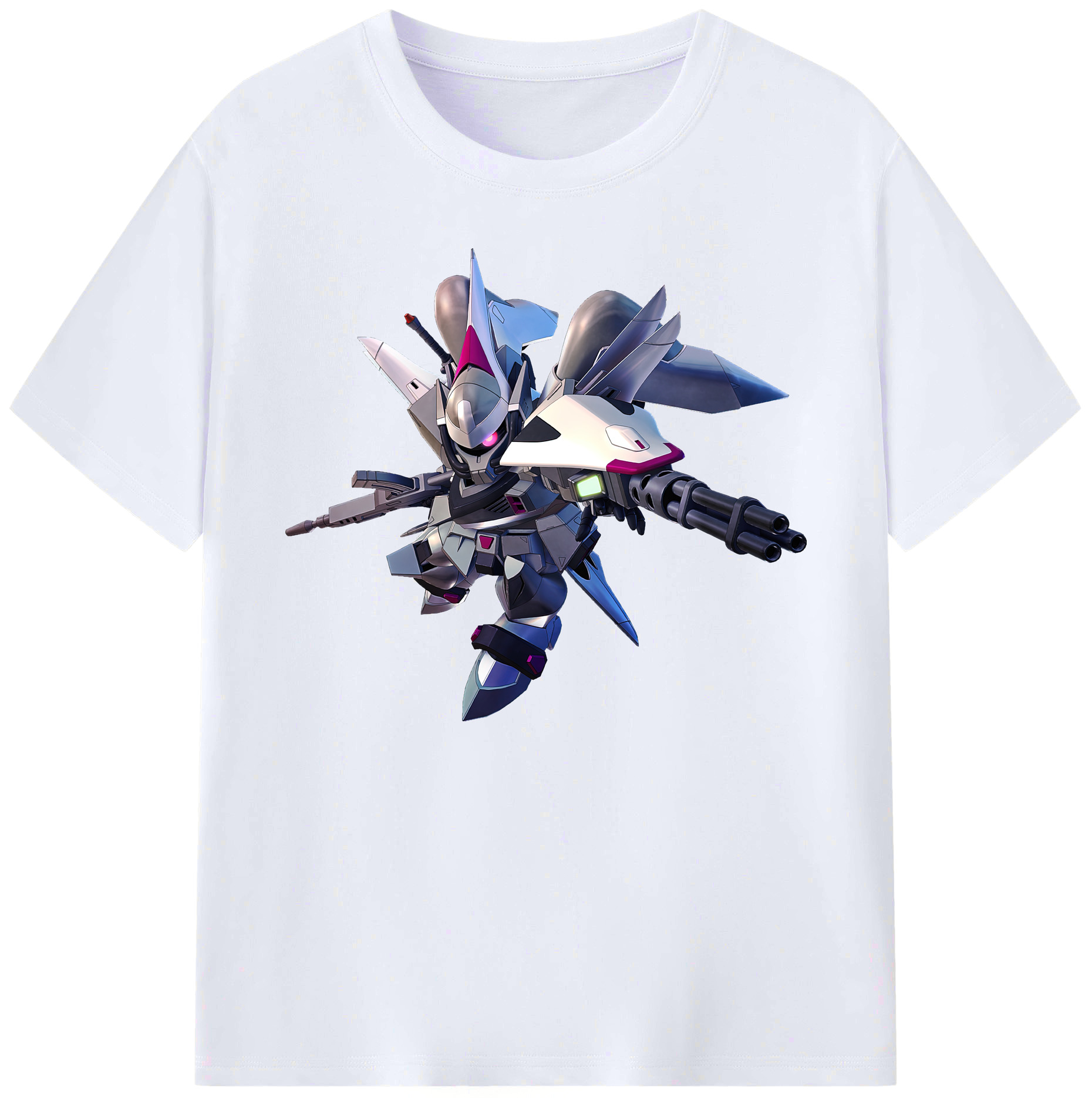 （画像用） 機動戦士ガンダム Mobile Suit Gundam 綿100％ メンズ半袖Tシャツ｜肌触りやわらか＆通気性
