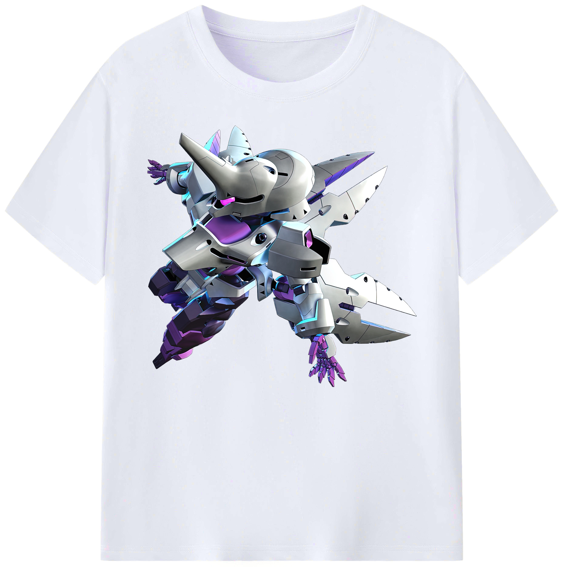 （画像用） 機動戦士ガンダム Mobile Suit Gundam 綿100％ メンズ半袖Tシャツ｜肌触りやわらか＆通気性