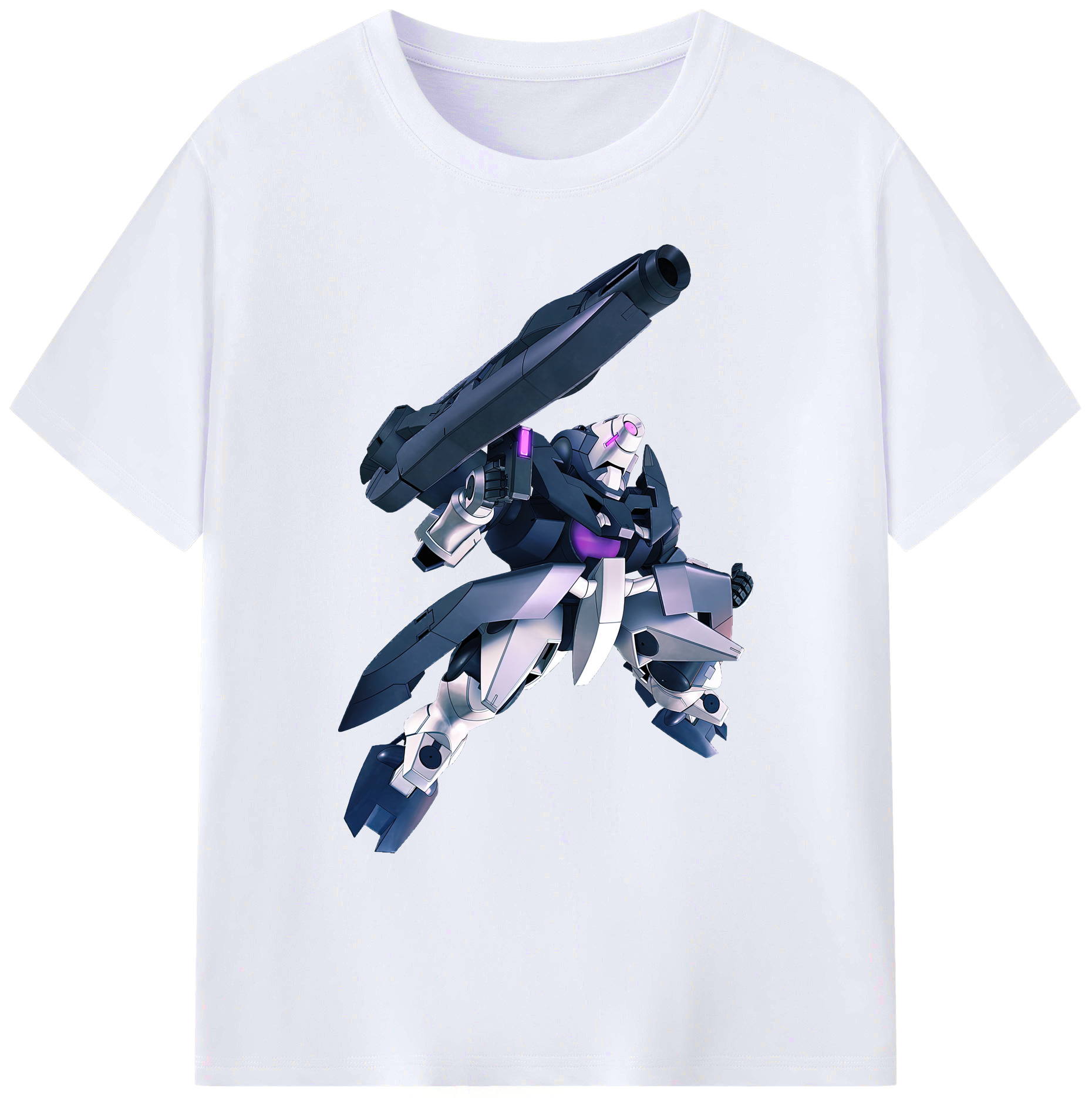 （画像用） 機動戦士ガンダム Mobile Suit Gundam 綿100％ メンズ半袖Tシャツ｜肌触りやわらか＆通気性