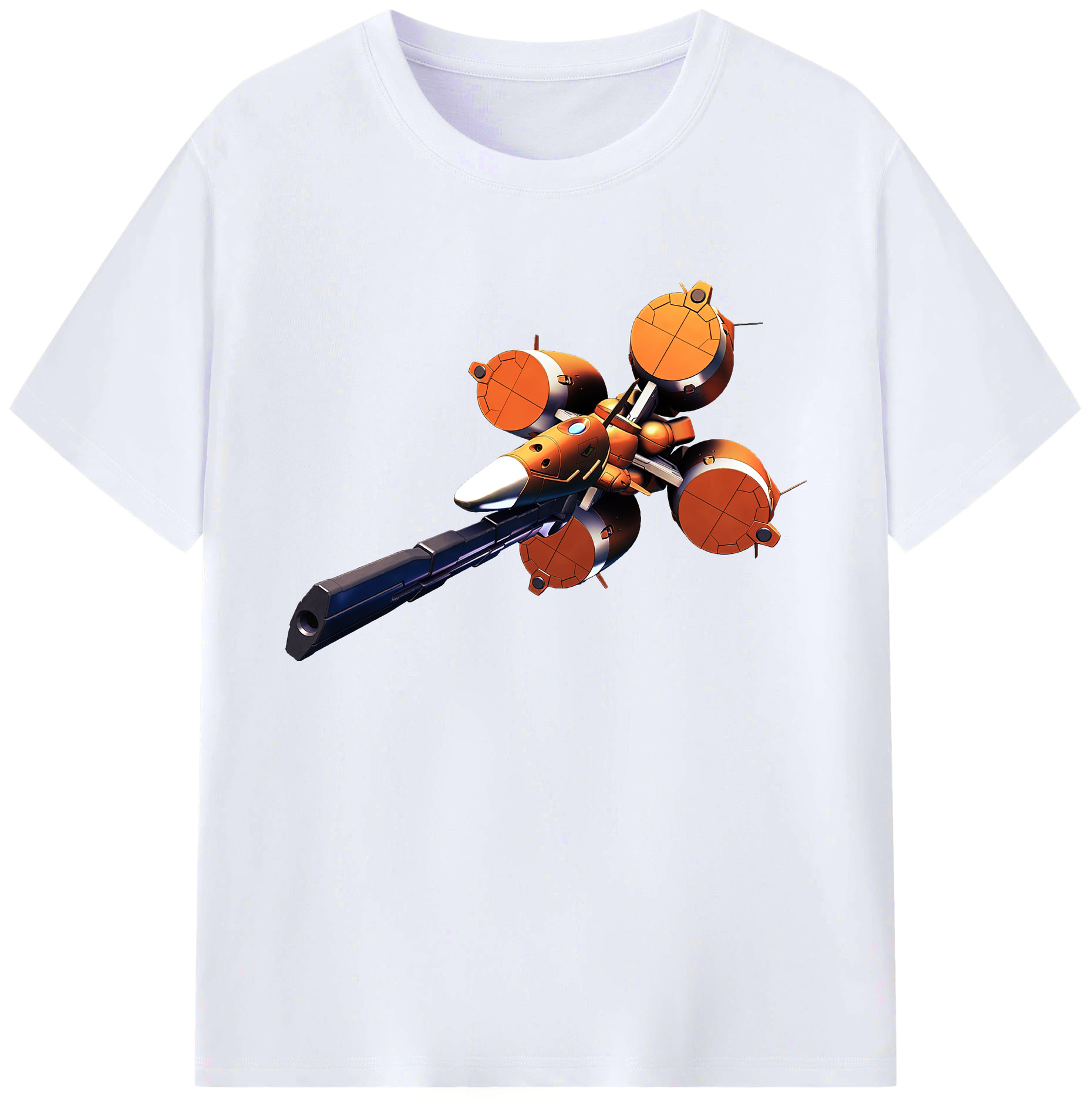 （画像用） 機動戦士ガンダム Mobile Suit Gundam 綿100％ メンズ半袖Tシャツ｜肌触りやわらか＆通気性