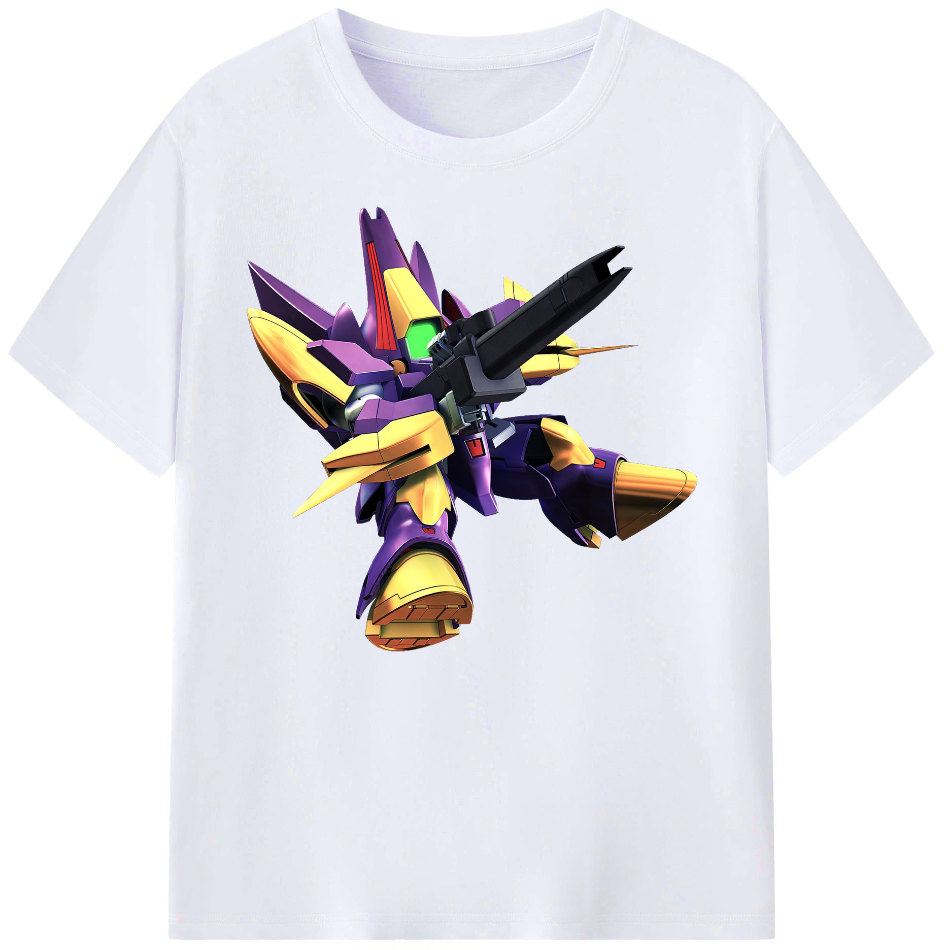 （画像用） 機動戦士ガンダム Mobile Suit Gundam 綿100％ メンズ半袖Tシャツ｜肌触りやわらか＆通気性