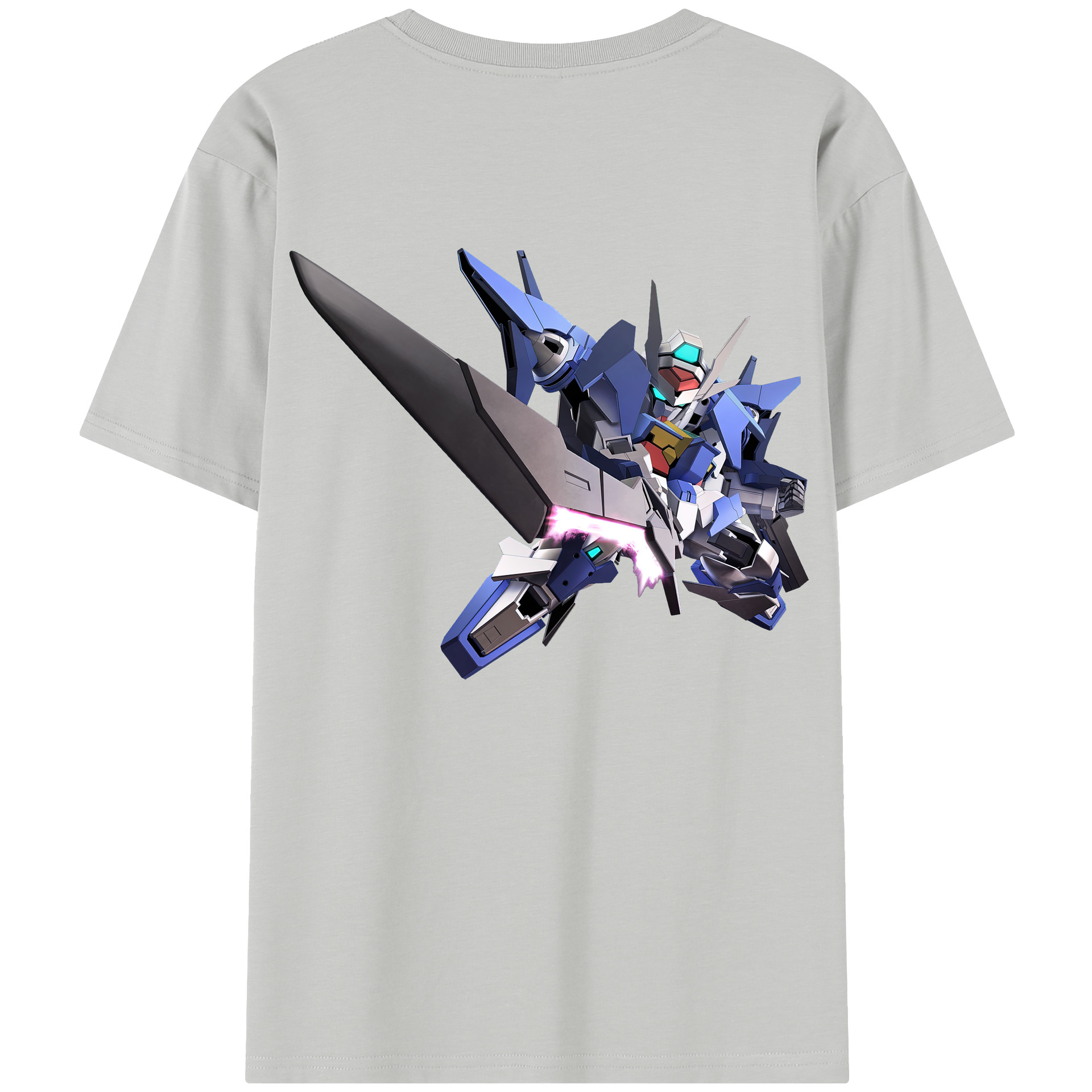 （画像用） 機動戦士ガンダム Mobile Suit Gundam レディース半袖Tシャツ(バックプリント)