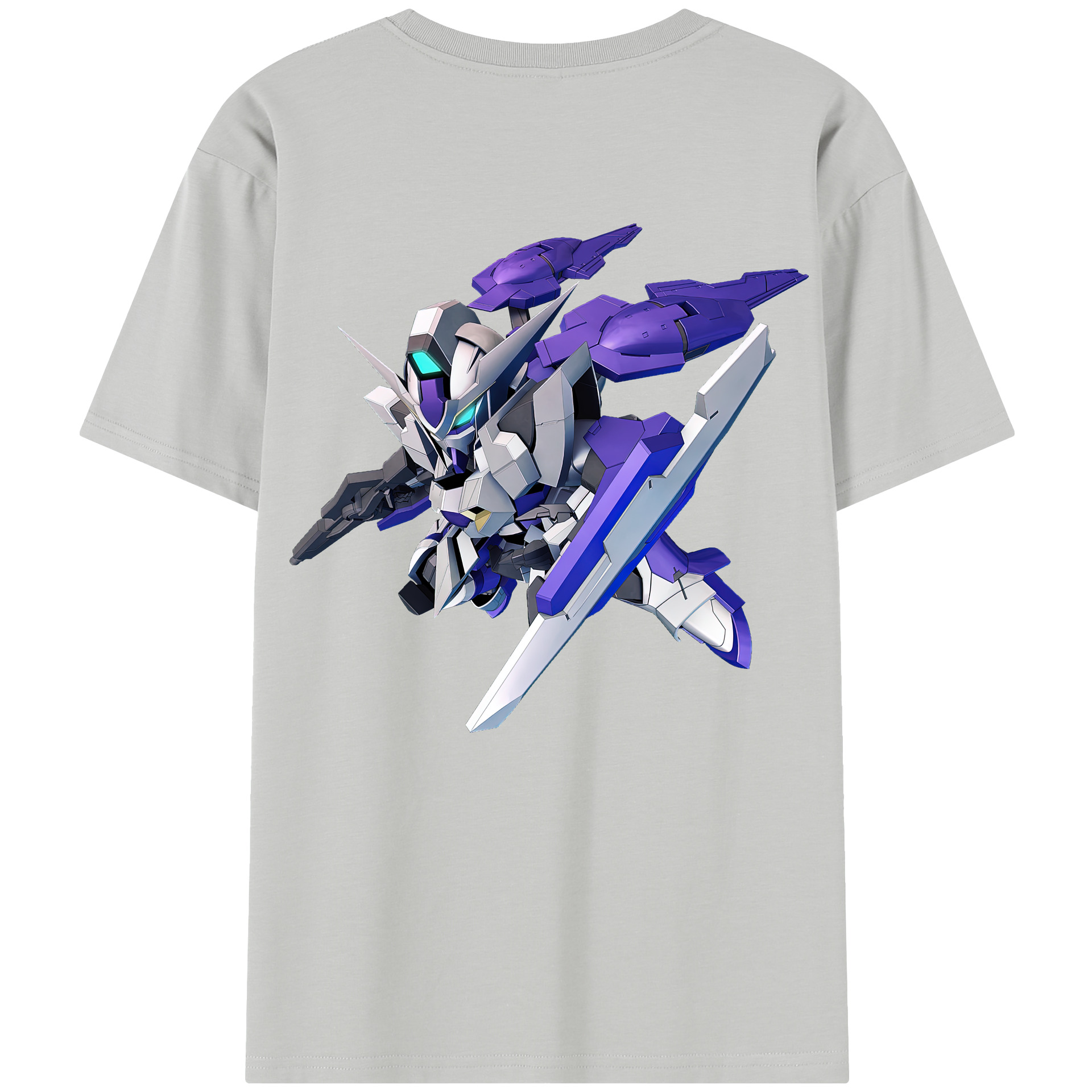 （画像用） 機動戦士ガンダム Mobile Suit Gundam レディース半袖Tシャツ(バックプリント)
