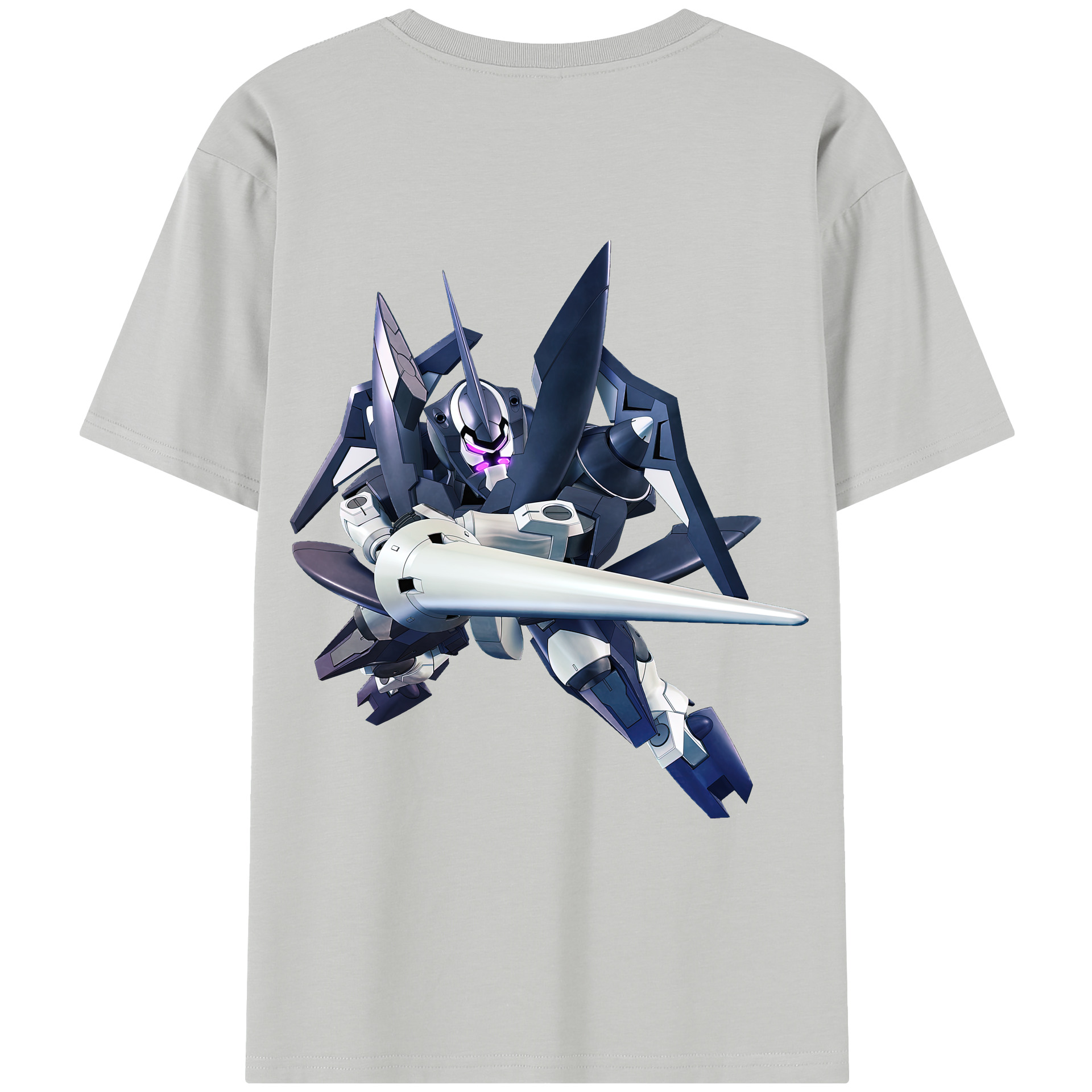 （画像用） 機動戦士ガンダム Mobile Suit Gundam レディース半袖Tシャツ(バックプリント)