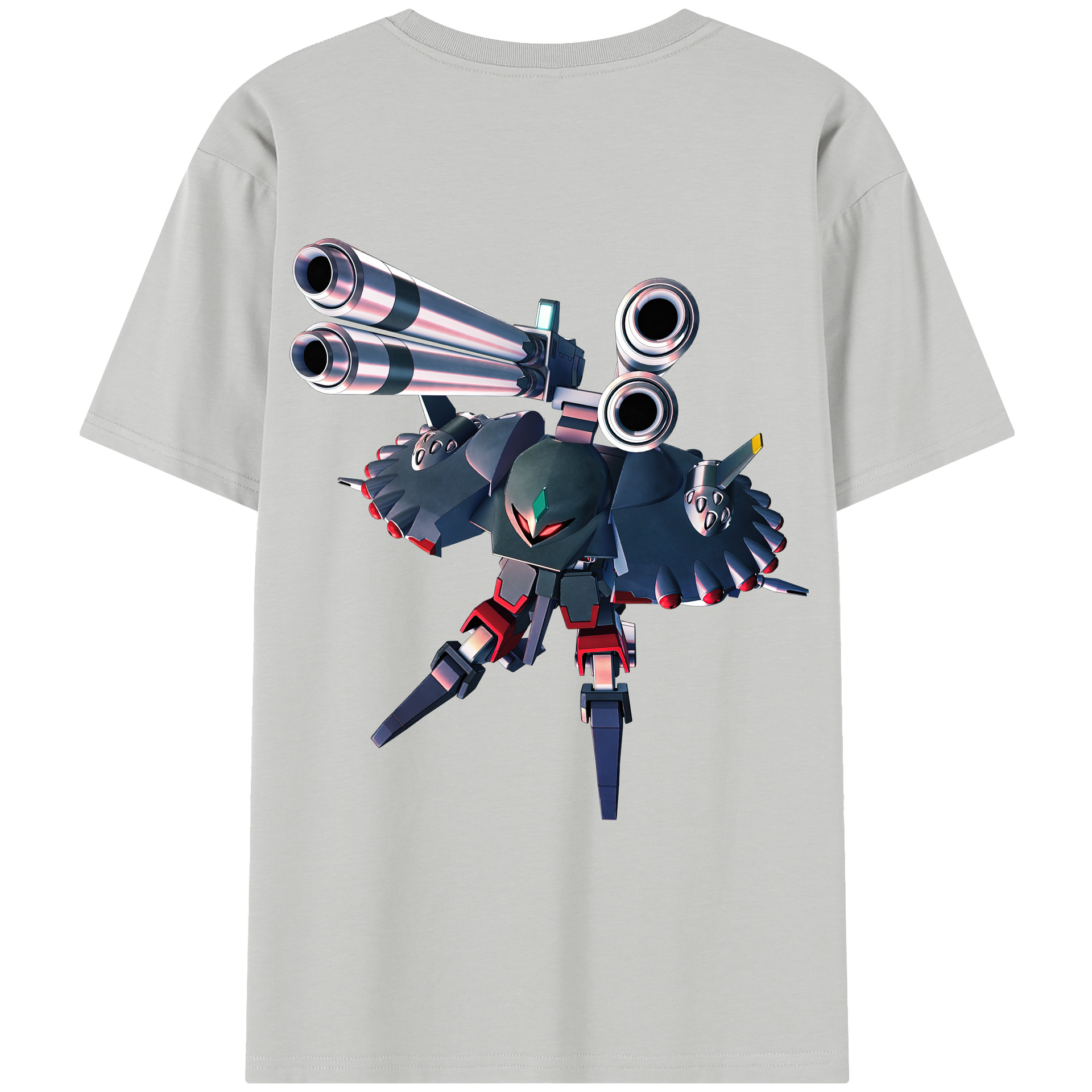 （画像用） 機動戦士ガンダム Mobile Suit Gundam レディース半袖Tシャツ(バックプリント)