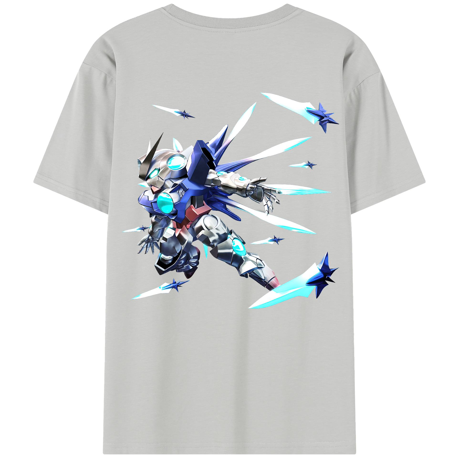 （画像用） 機動戦士ガンダム Mobile Suit Gundam レディース半袖Tシャツ(バックプリント)