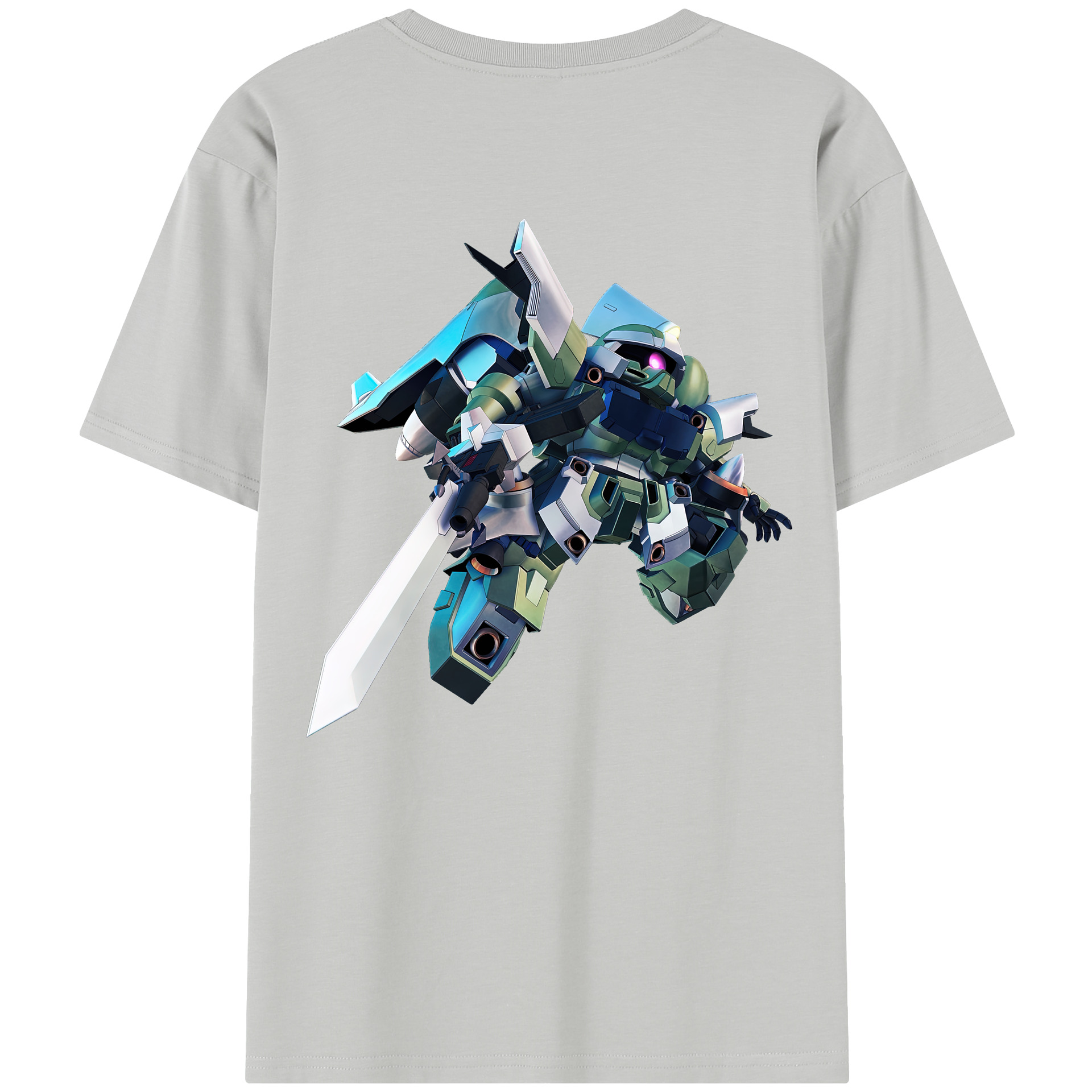 （画像用） 機動戦士ガンダム Mobile Suit Gundam レディース半袖Tシャツ(バックプリント)