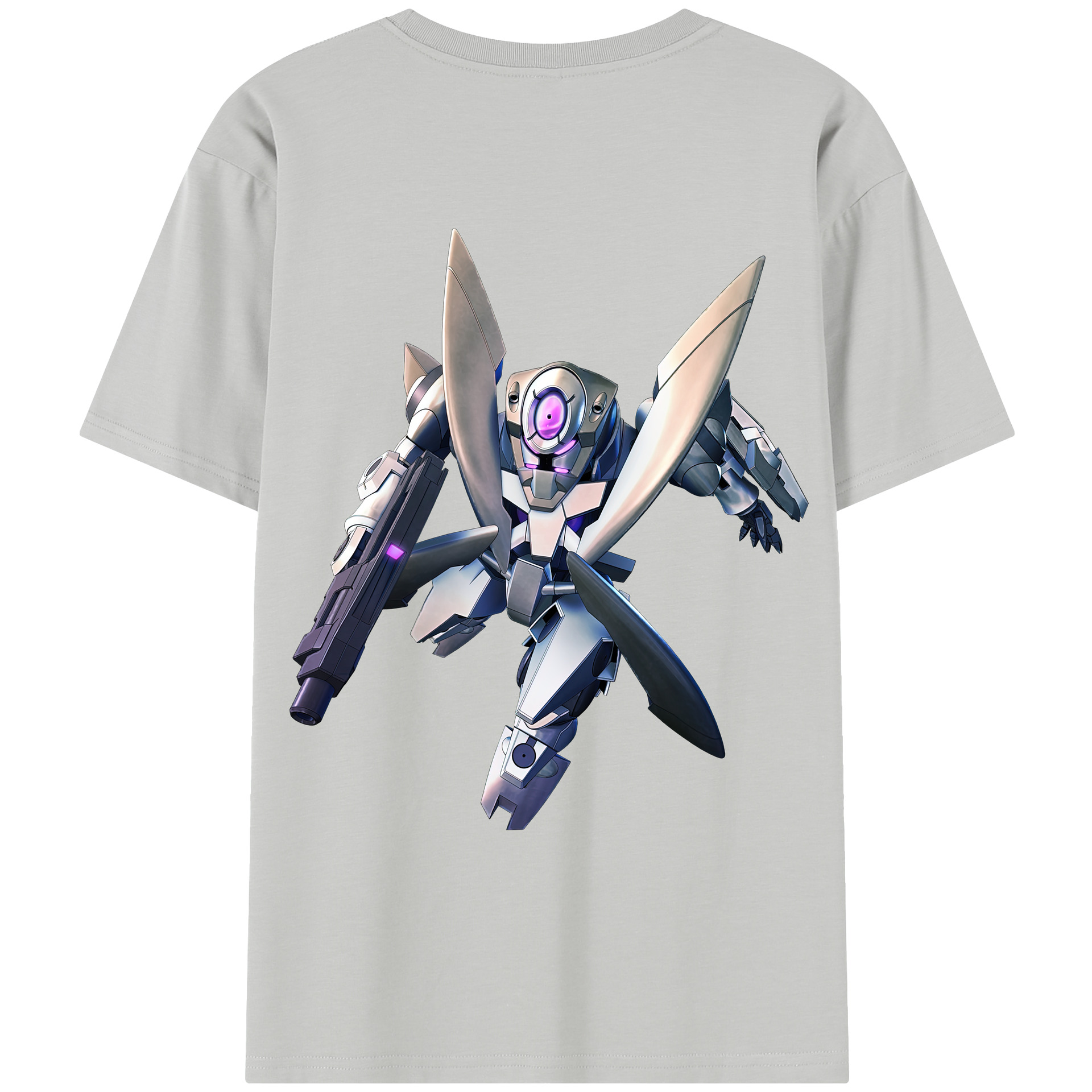 （画像用） 機動戦士ガンダム Mobile Suit Gundam レディース半袖Tシャツ(バックプリント)