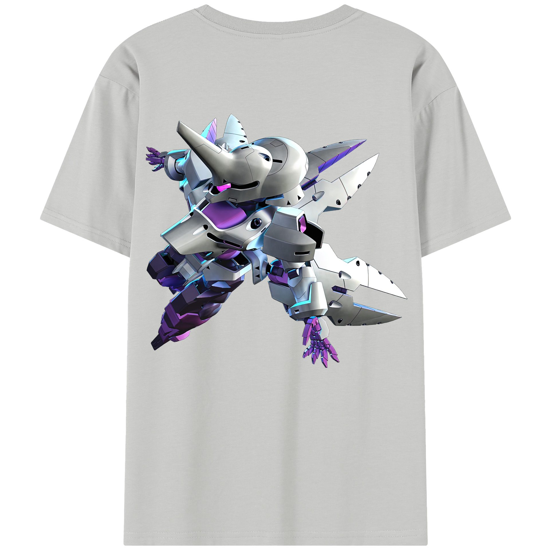 （画像用） 機動戦士ガンダム Mobile Suit Gundam レディース半袖Tシャツ(バックプリント)