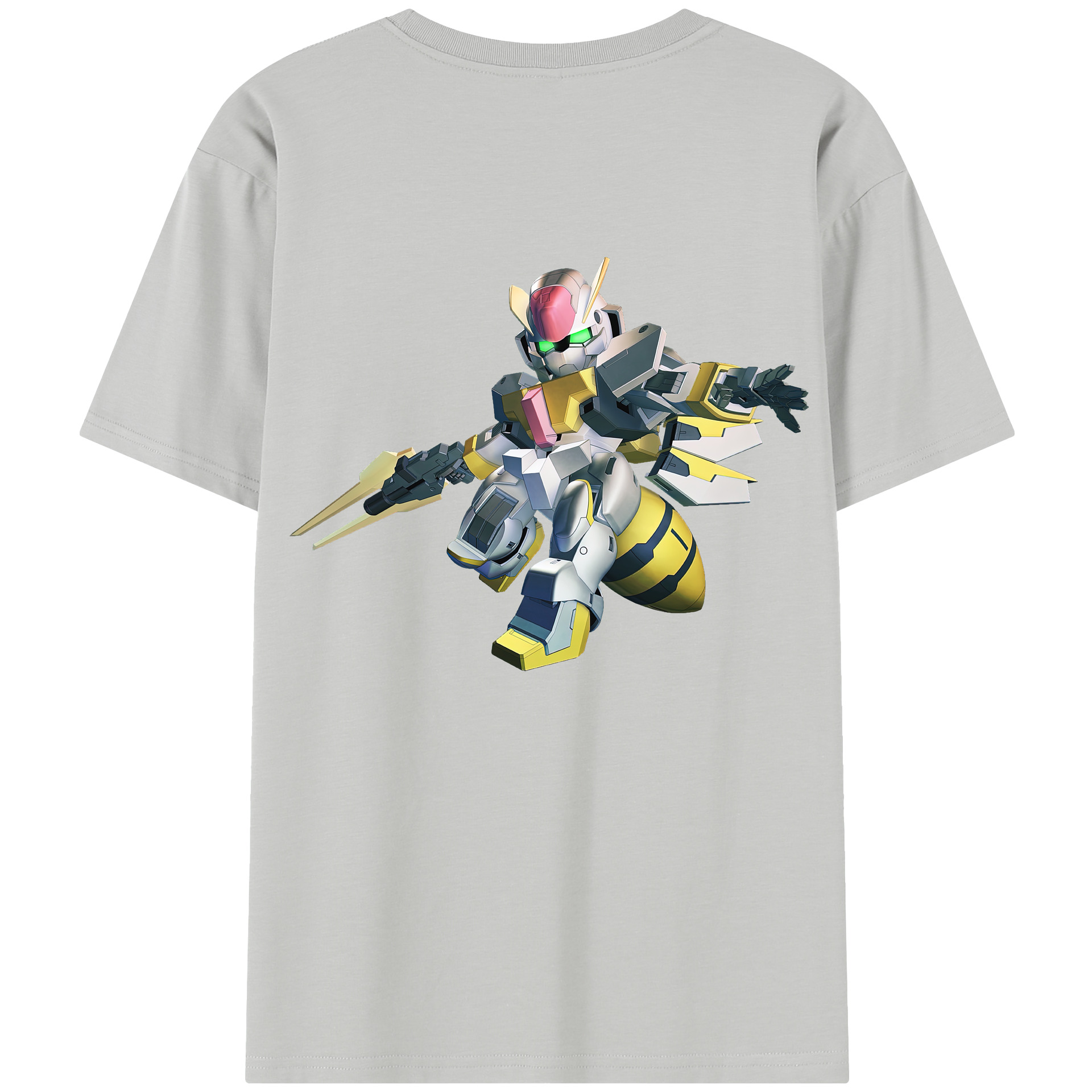（画像用） 機動戦士ガンダム Mobile Suit Gundam レディース半袖Tシャツ(バックプリント)