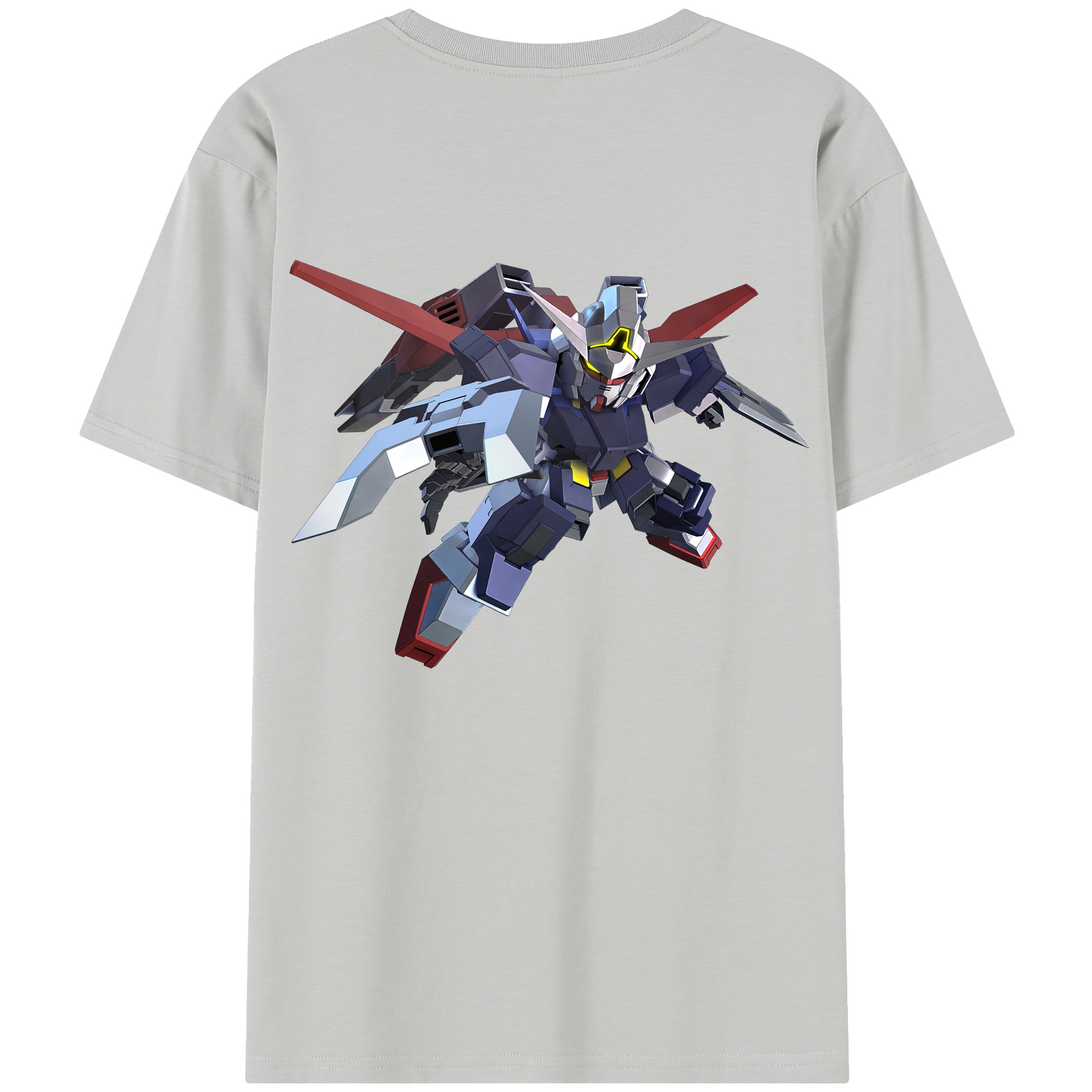 （画像用） 機動戦士ガンダム Mobile Suit Gundam レディース半袖Tシャツ(バックプリント)