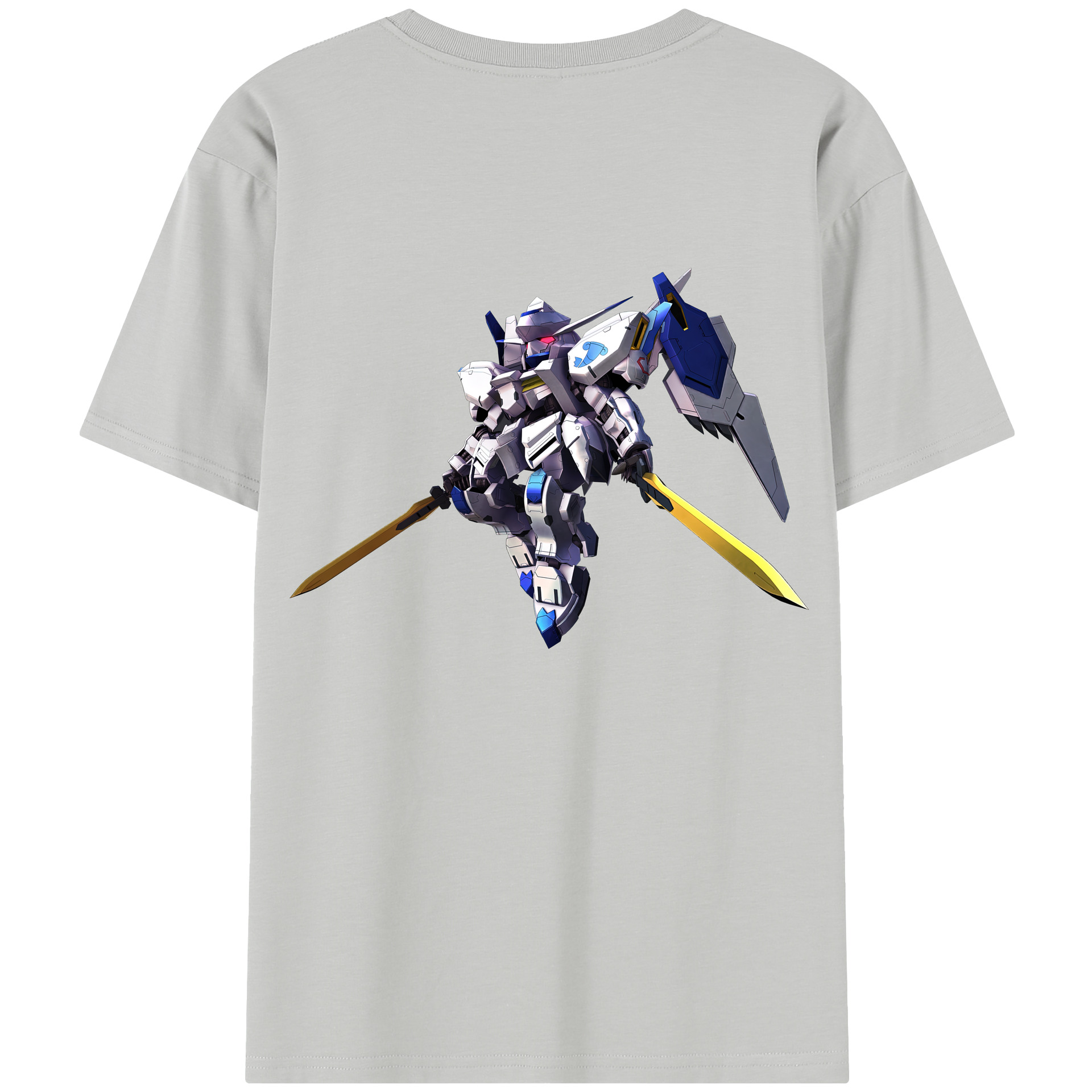 （画像用） 機動戦士ガンダム Mobile Suit Gundam レディース半袖Tシャツ(バックプリント)