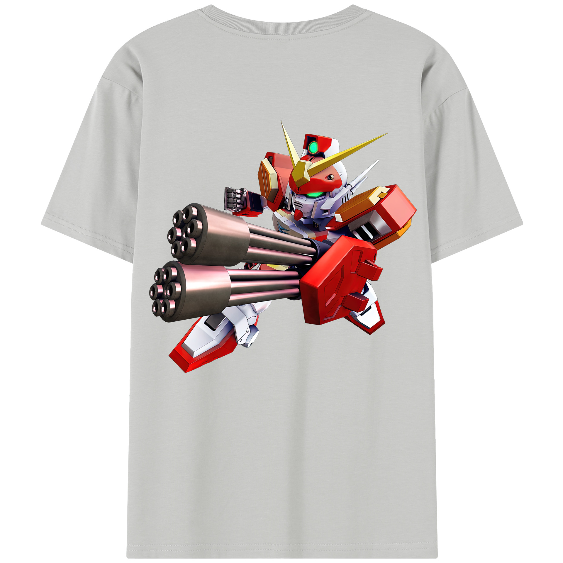 （画像用） 機動戦士ガンダム Mobile Suit Gundam レディース半袖Tシャツ(バックプリント)