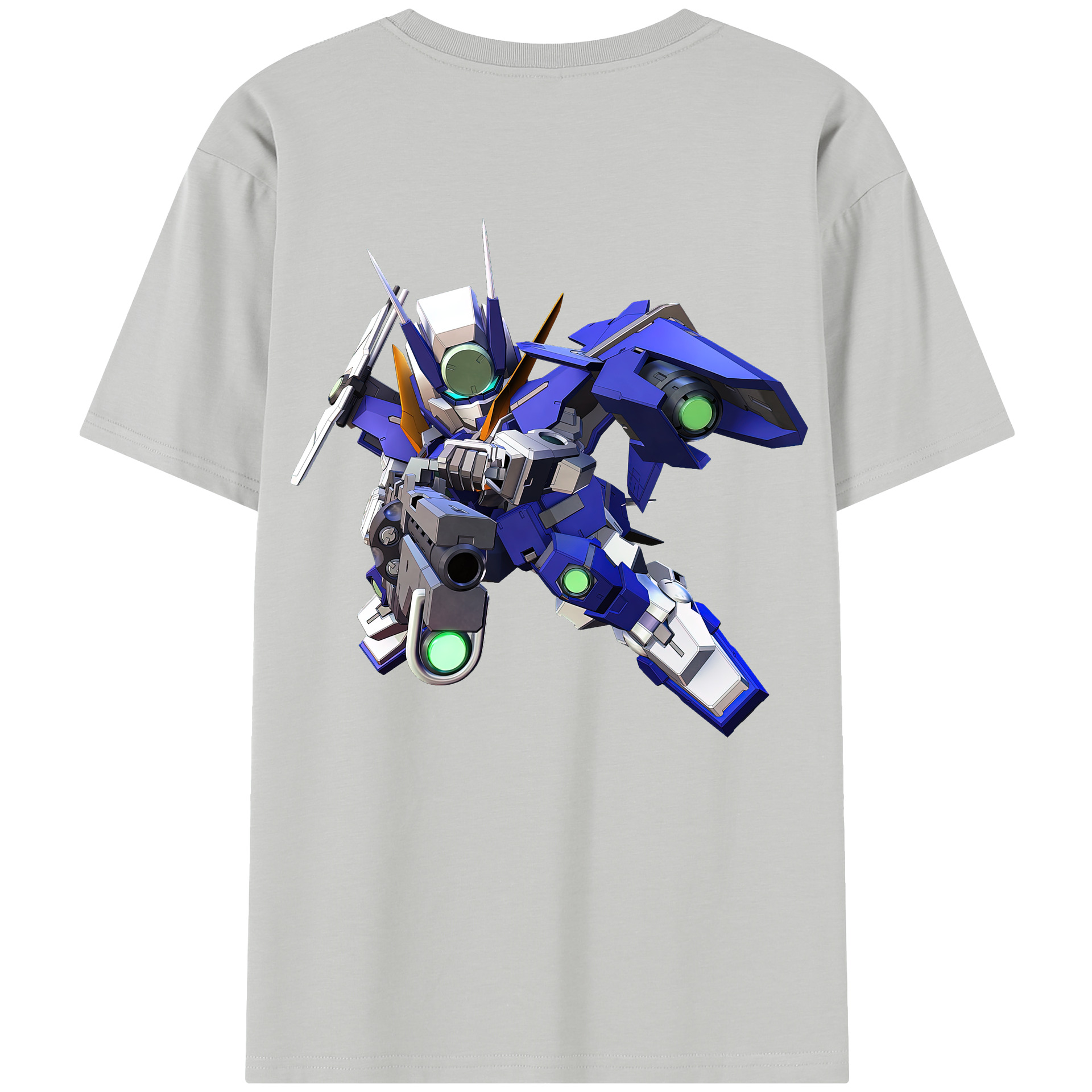 （画像用） 機動戦士ガンダム Mobile Suit Gundam レディース半袖Tシャツ(バックプリント)
