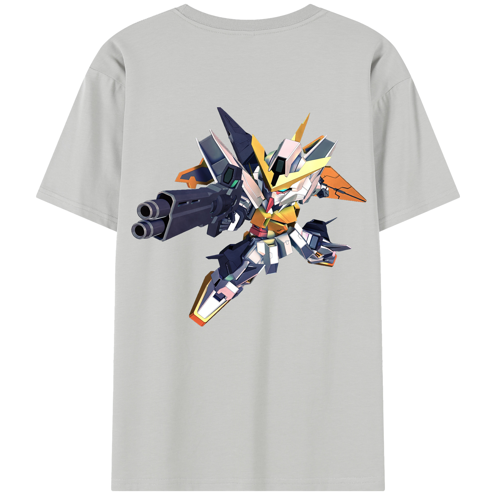（画像用） 機動戦士ガンダム Mobile Suit Gundam レディース半袖Tシャツ(バックプリント)