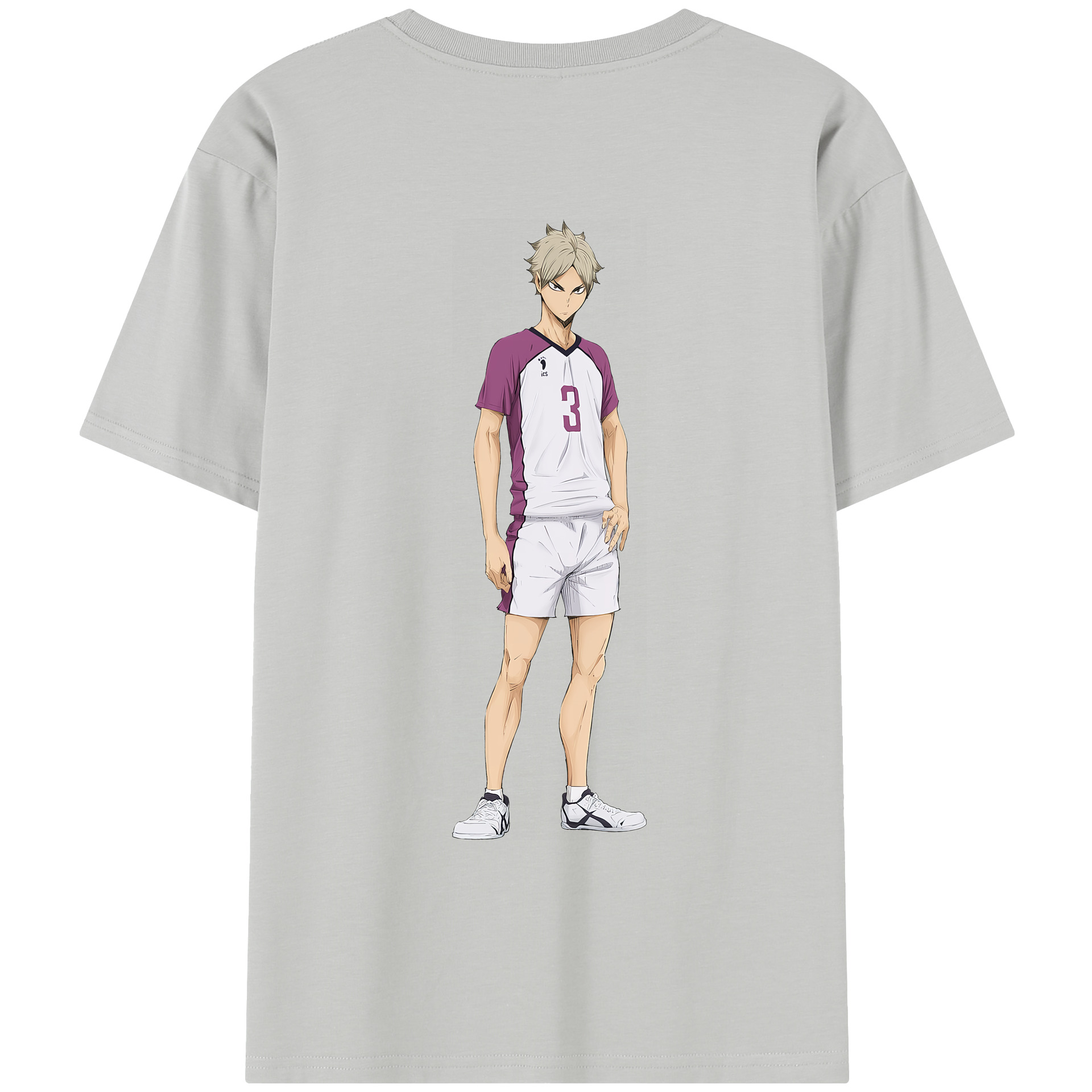 （画像用） 機動戦士ガンダム Mobile Suit Gundam レディース半袖Tシャツ(バックプリント)