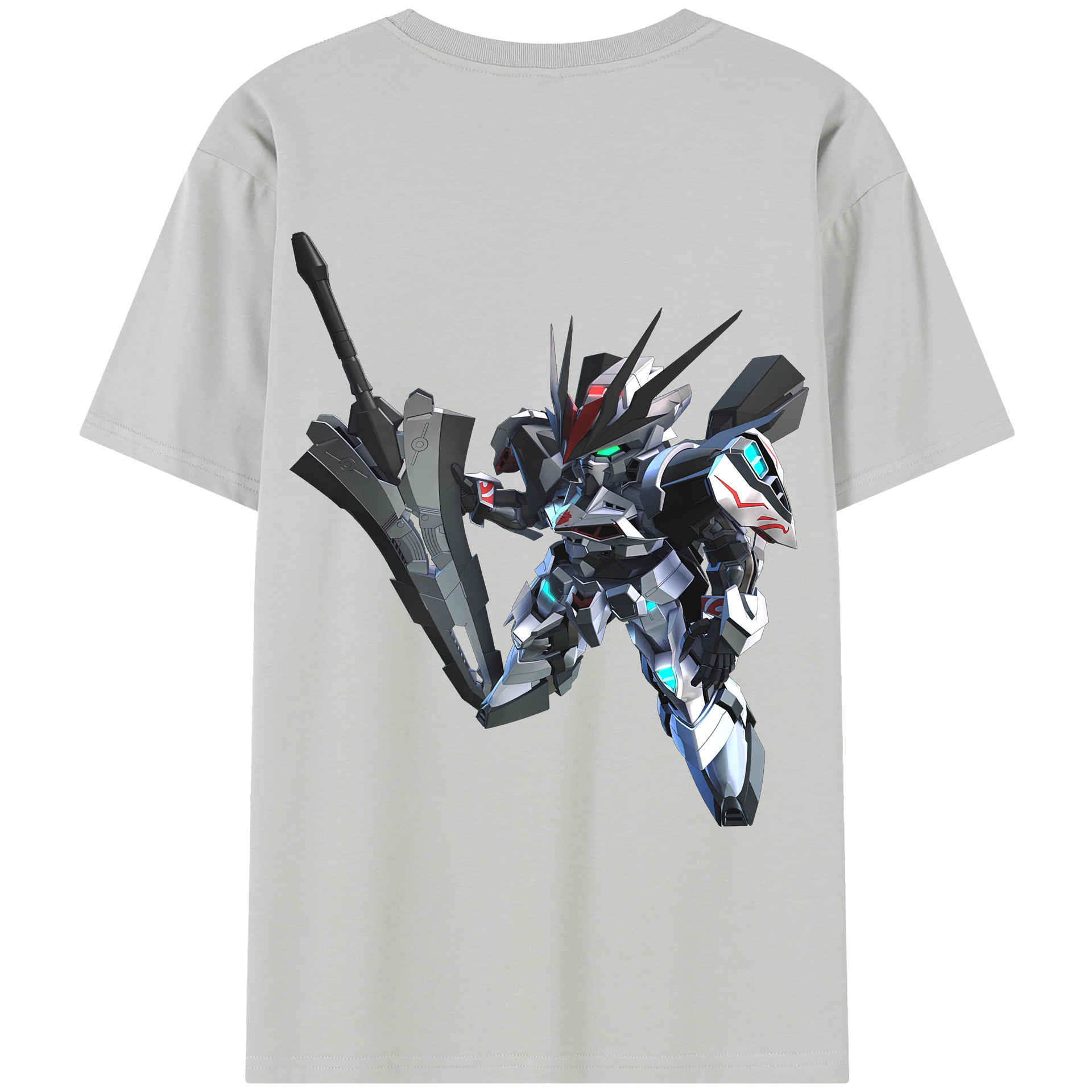 （画像用） 機動戦士ガンダム Mobile Suit Gundam レディース半袖Tシャツ(バックプリント)
