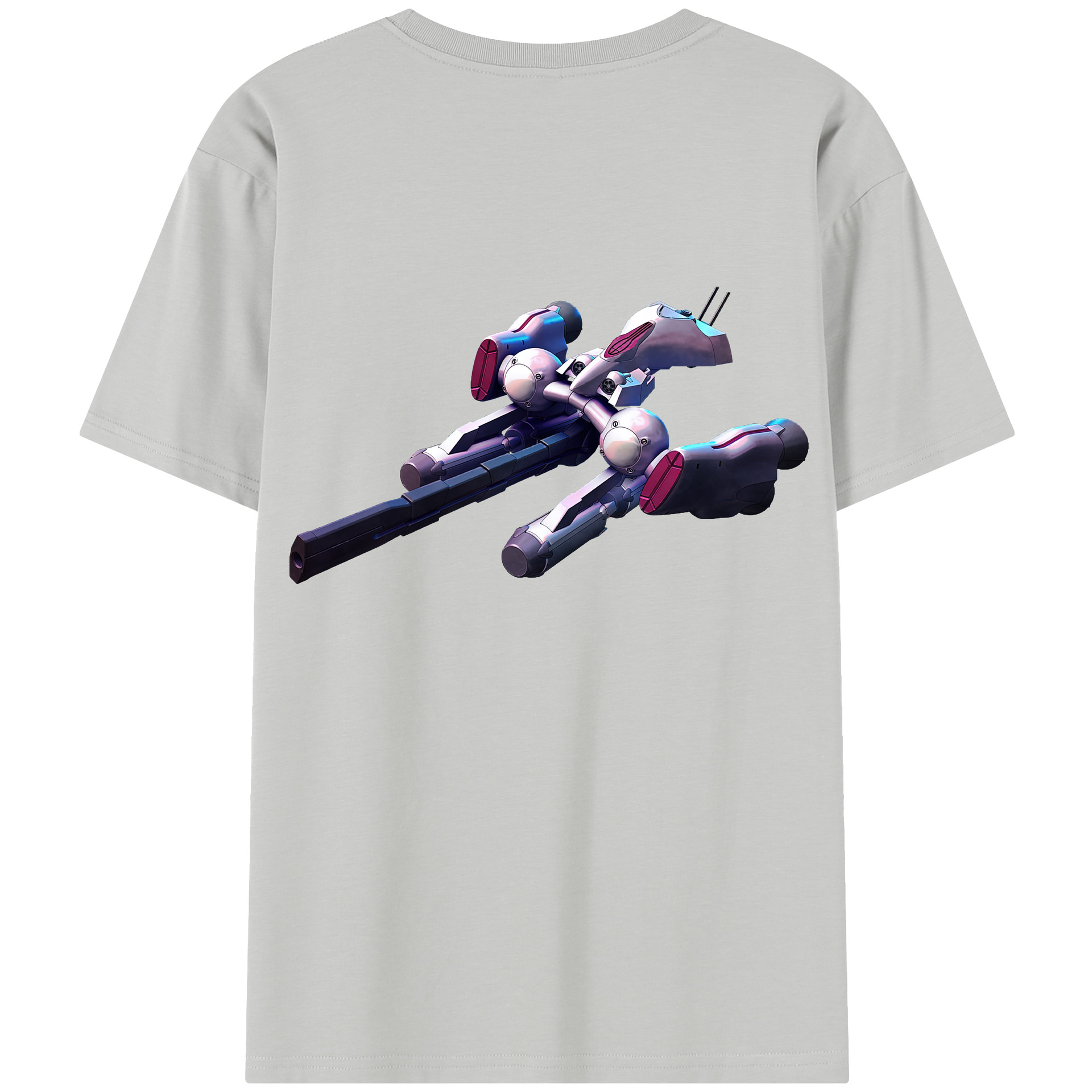 （画像用） 機動戦士ガンダム Mobile Suit Gundam レディース半袖Tシャツ(バックプリント)