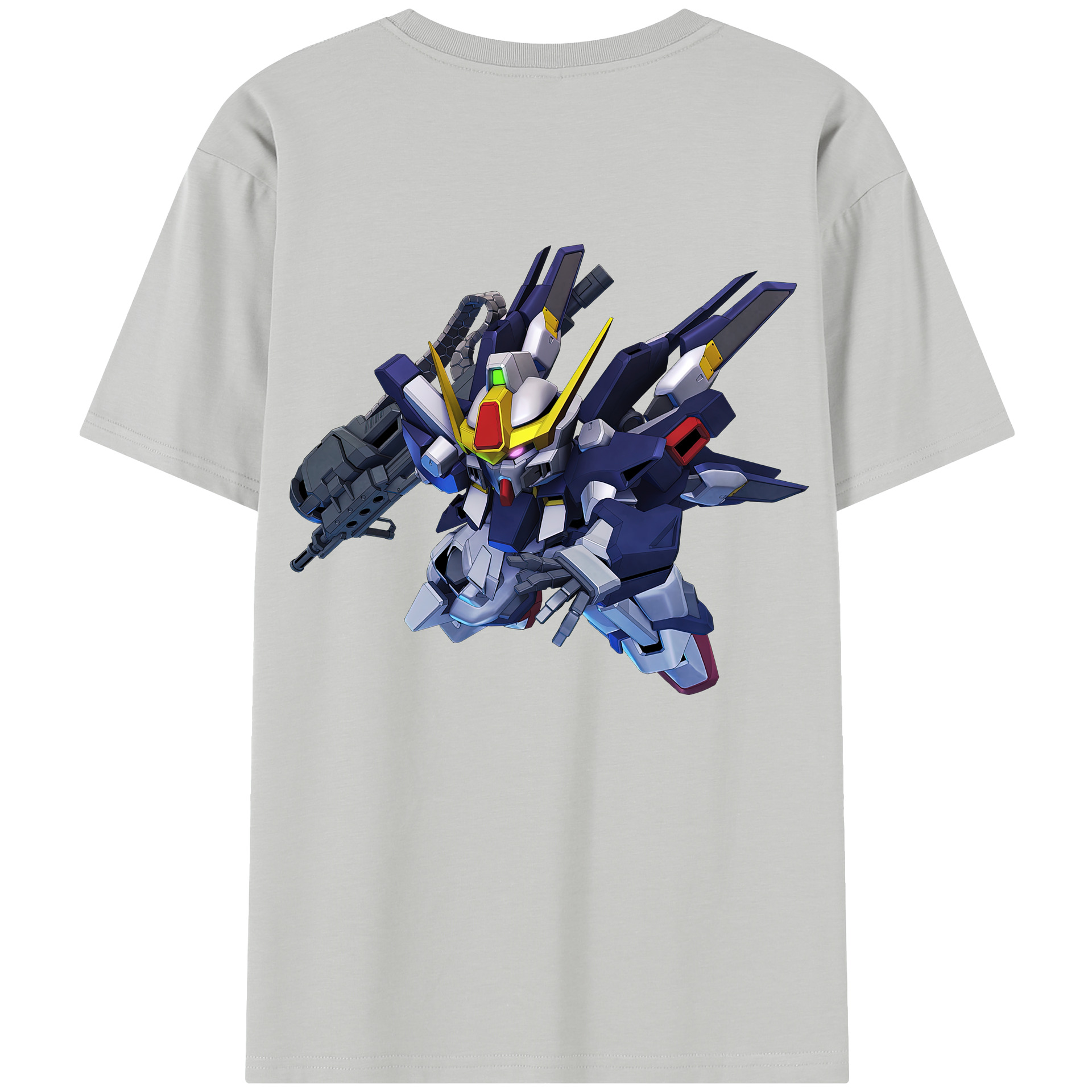 （画像用） 機動戦士ガンダム Mobile Suit Gundam レディース半袖Tシャツ(バックプリント)