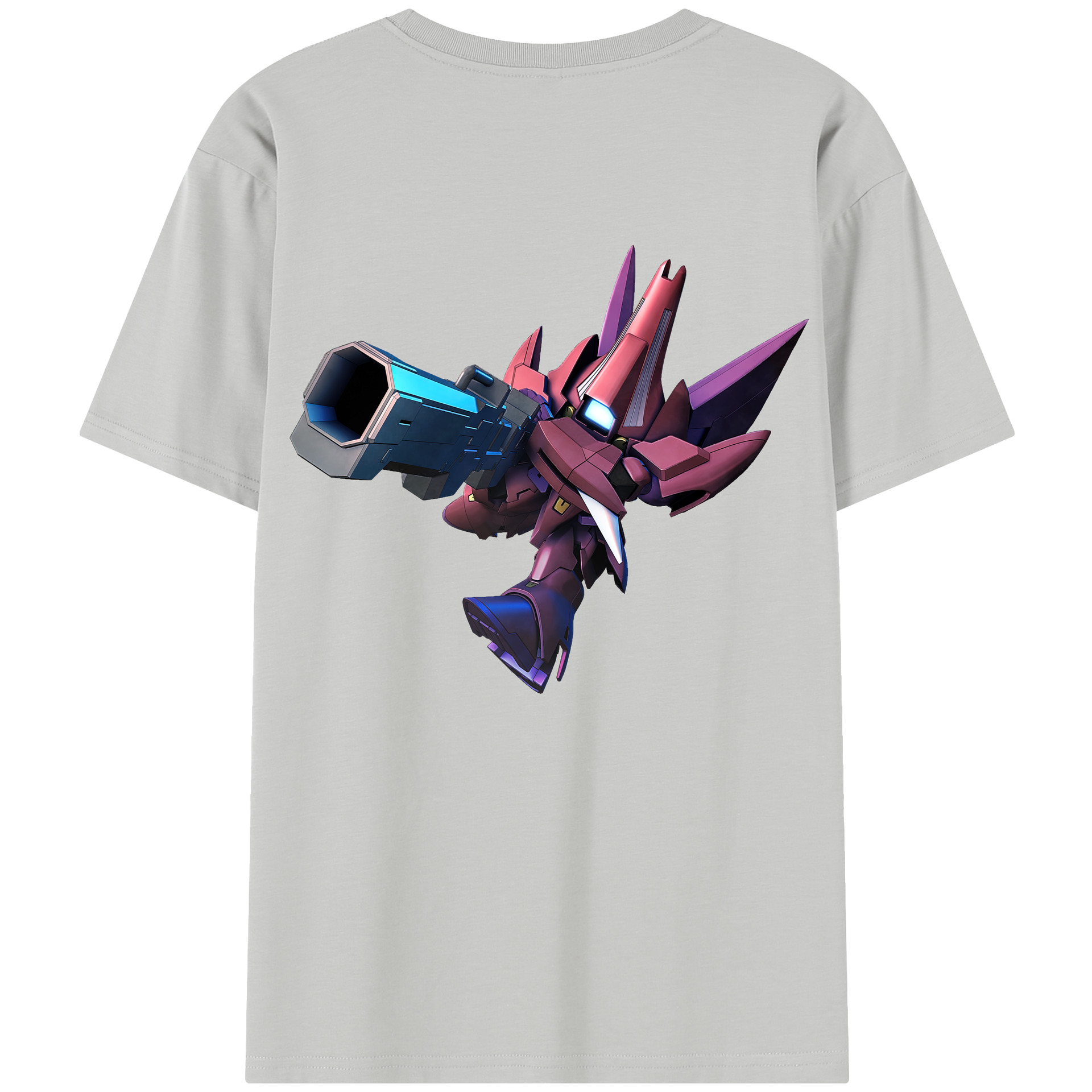 （画像用） 機動戦士ガンダム Mobile Suit Gundam レディース半袖Tシャツ(バックプリント)