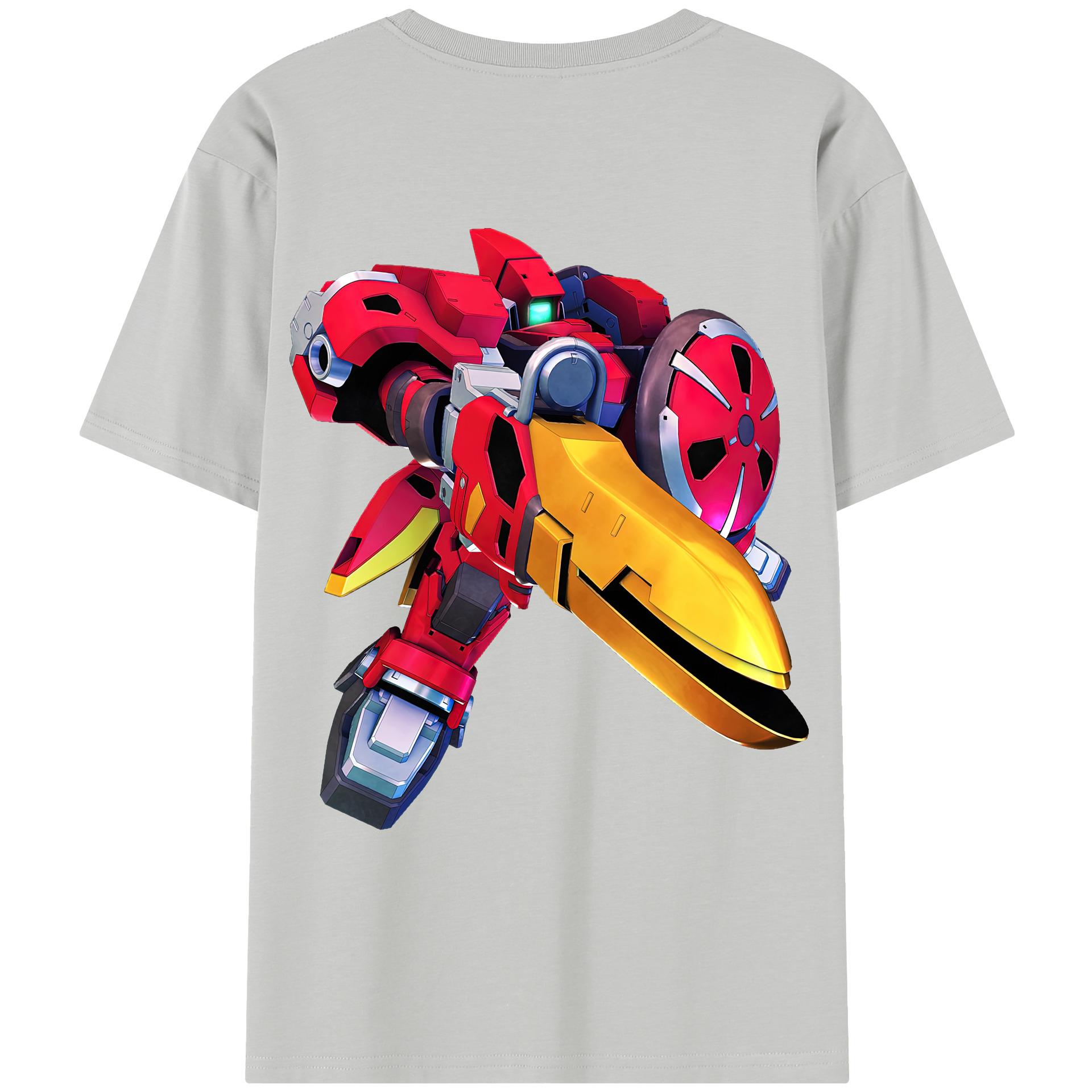 （画像用） 機動戦士ガンダム Mobile Suit Gundam レディース半袖Tシャツ(バックプリント)