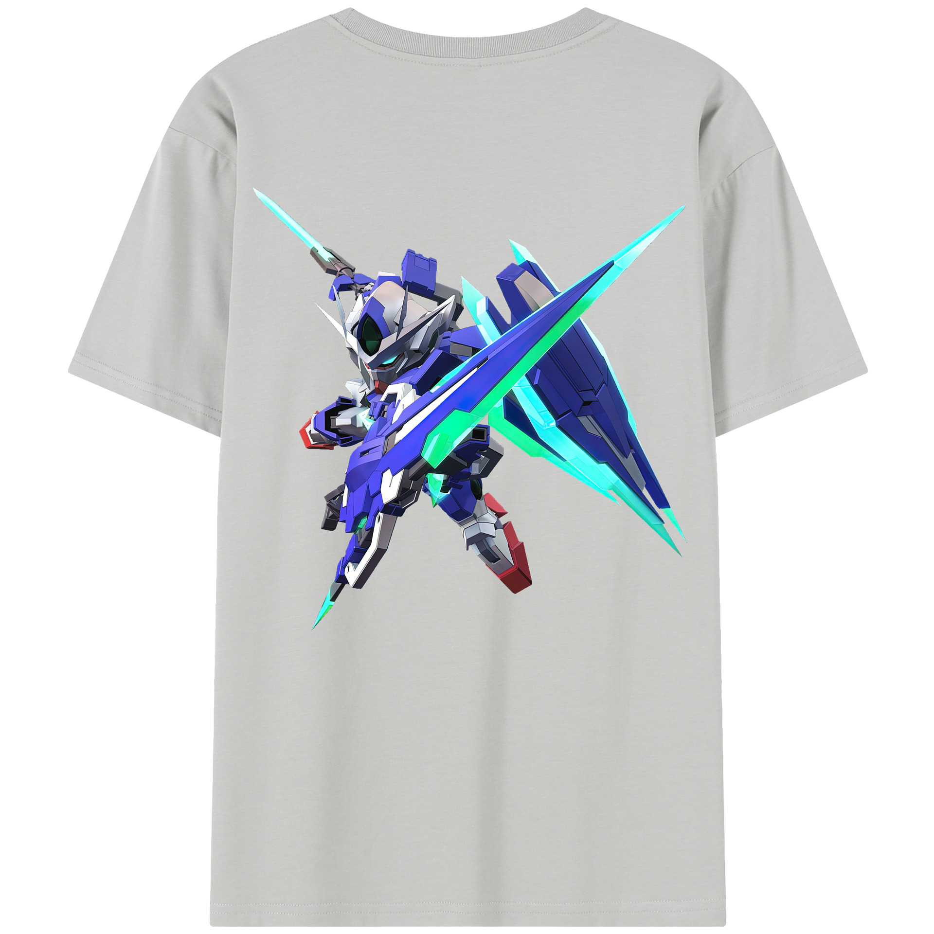 （画像用） 機動戦士ガンダム Mobile Suit Gundam レディース半袖Tシャツ(バックプリント)