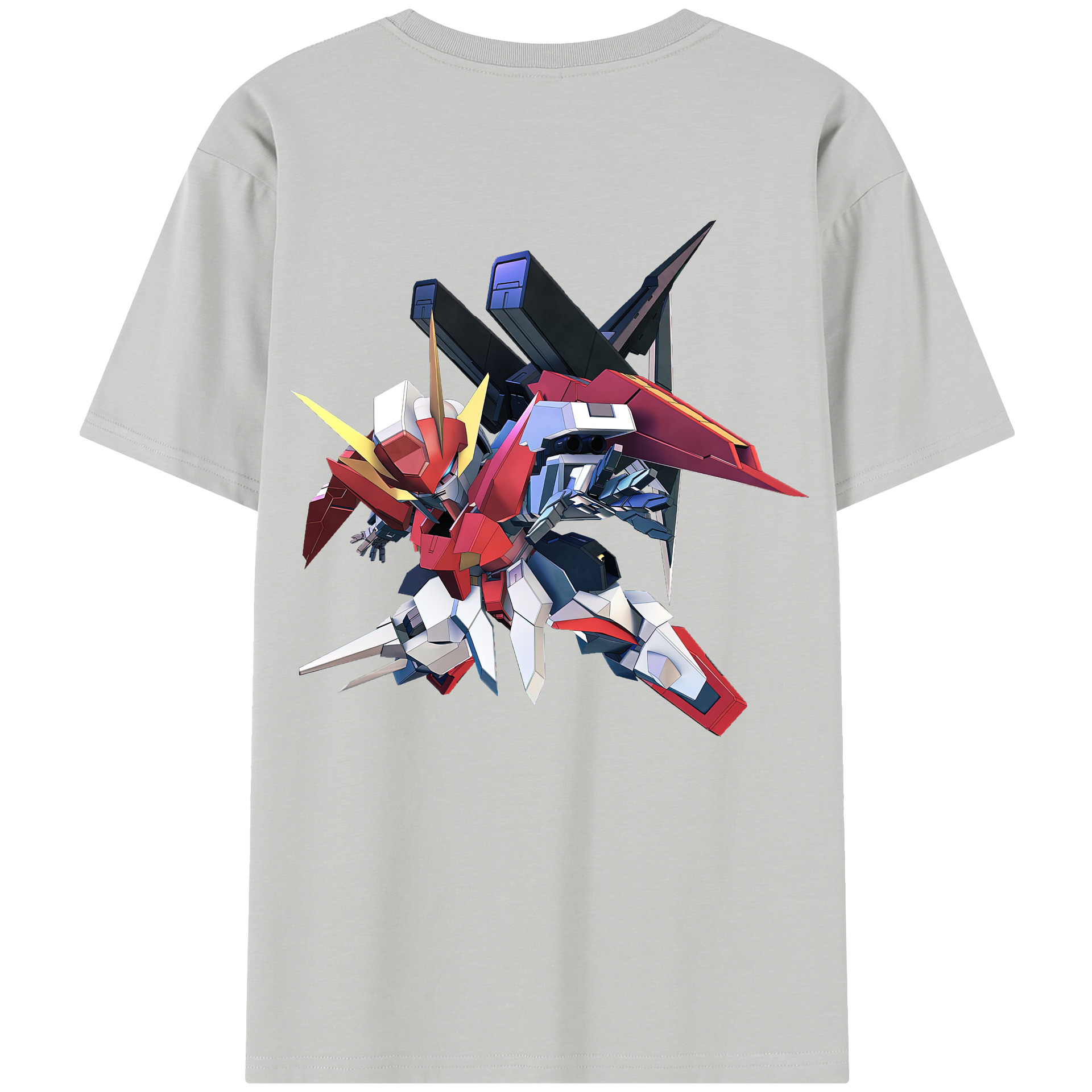 （画像用） 機動戦士ガンダム Mobile Suit Gundam レディース半袖Tシャツ(バックプリント)