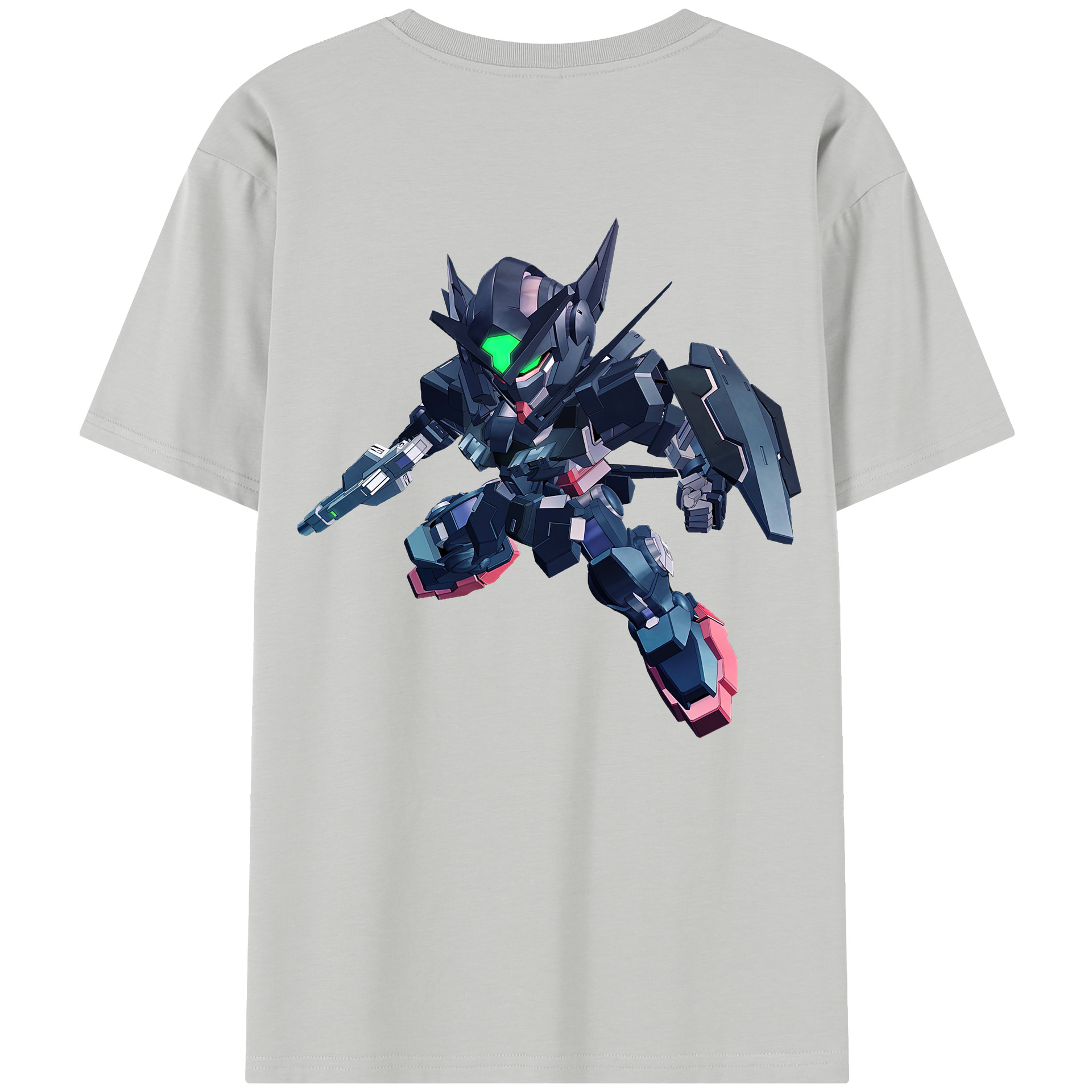 （画像用） 機動戦士ガンダム Mobile Suit Gundam レディース半袖Tシャツ(バックプリント)