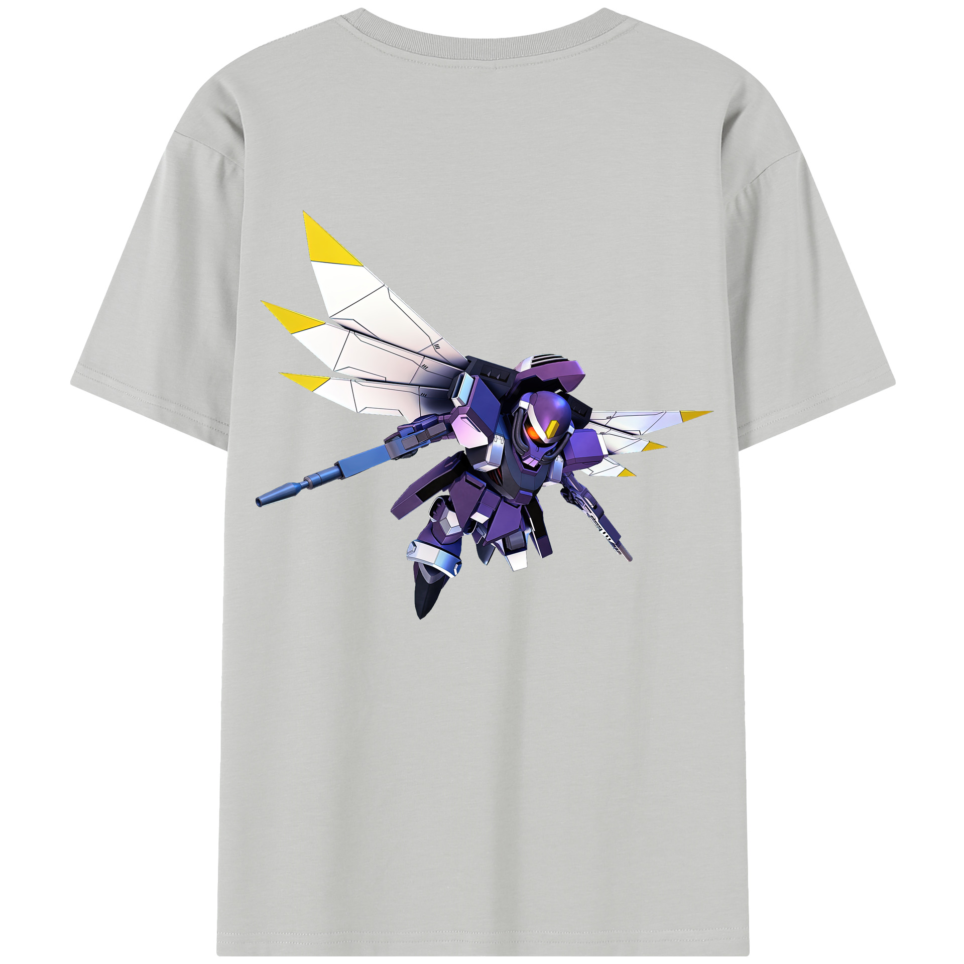 （画像用） 機動戦士ガンダム Mobile Suit Gundam レディース半袖Tシャツ(バックプリント)